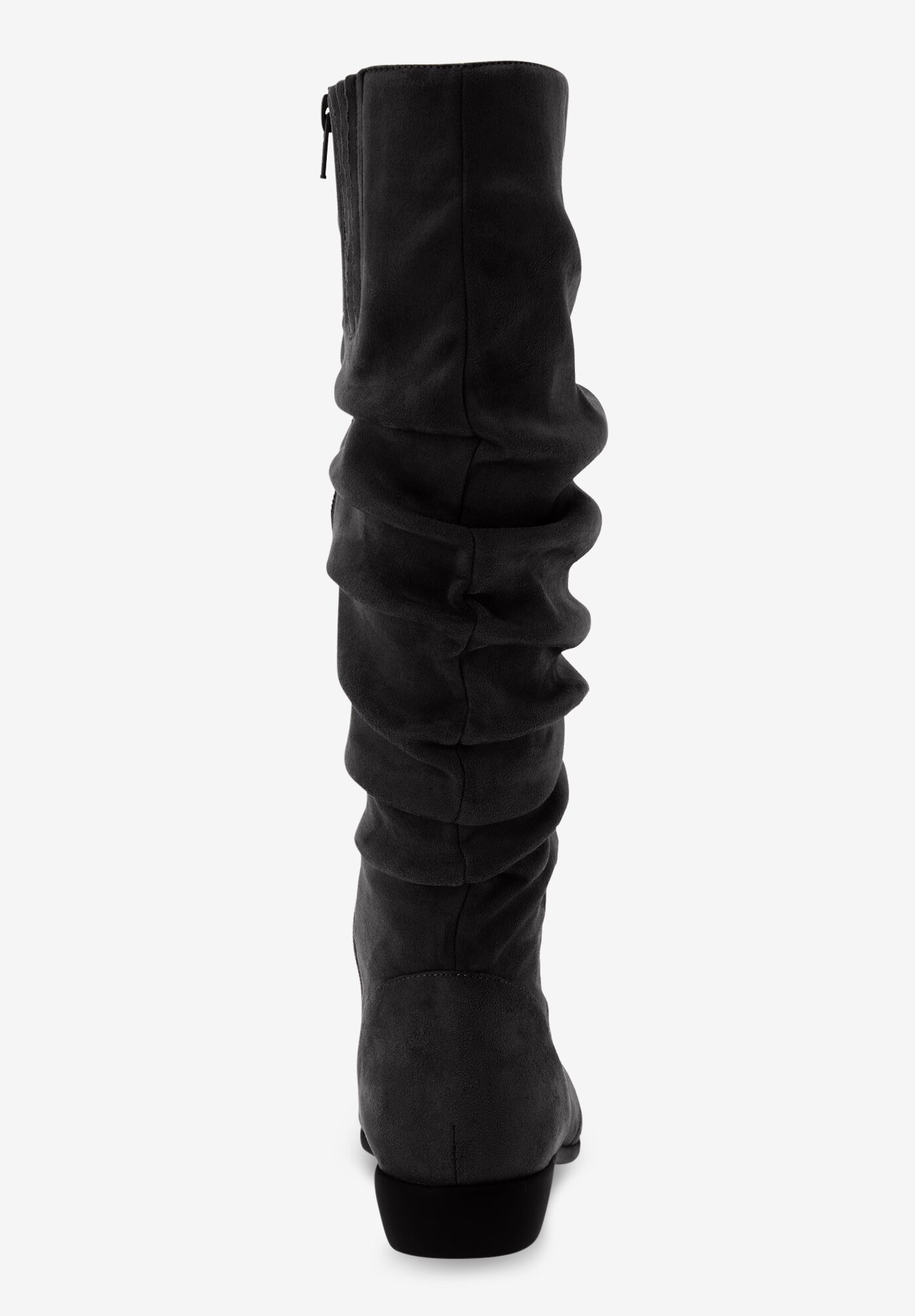 Flat wide calf boots online