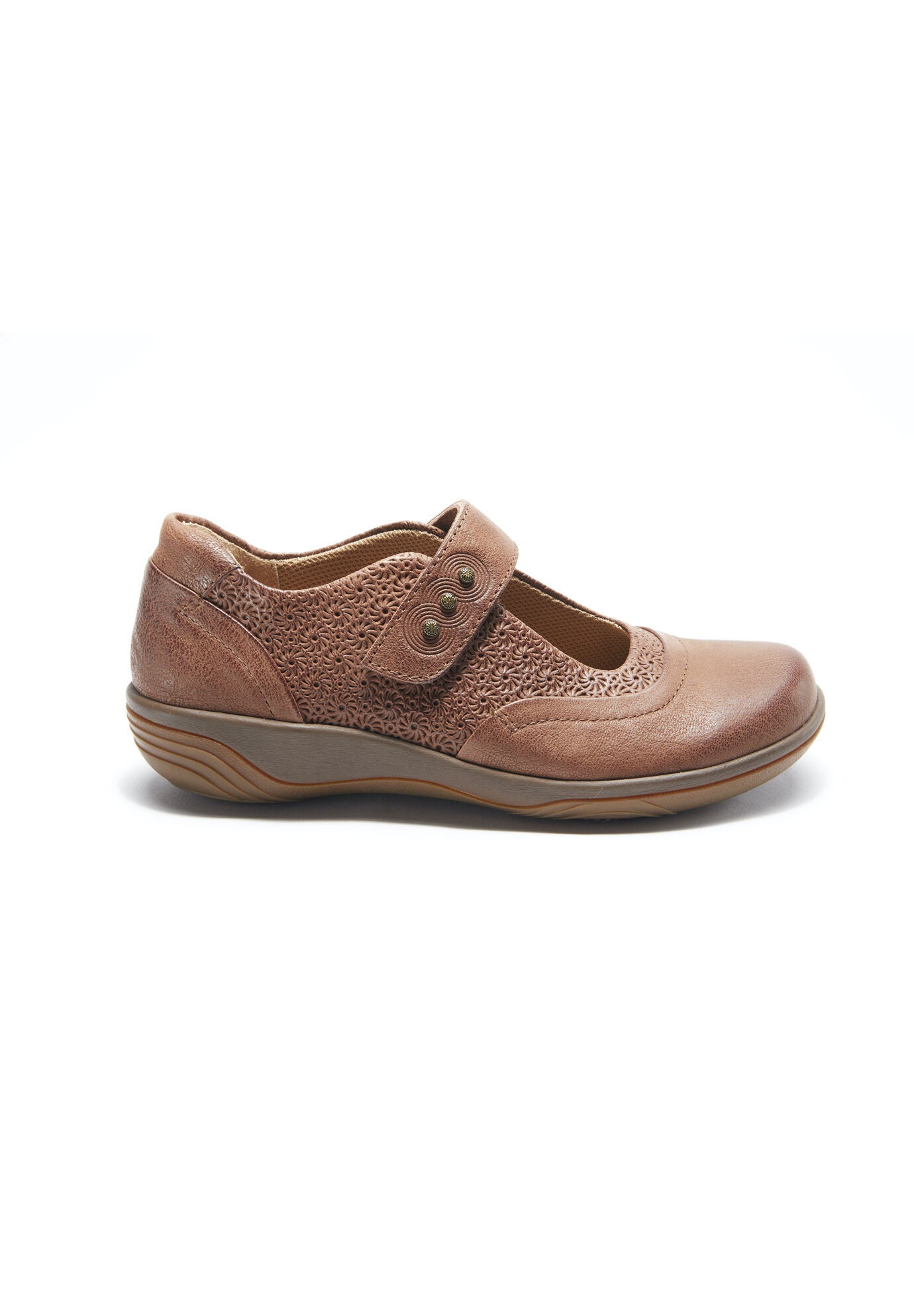 Aloe Mary Jane Flat, BROWN, hi-res image number 0