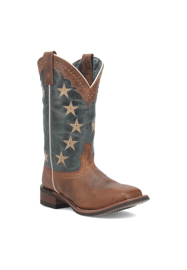Easy Star Tall Calf Boot, TAN BLUE DENIM, hi-res image number 0