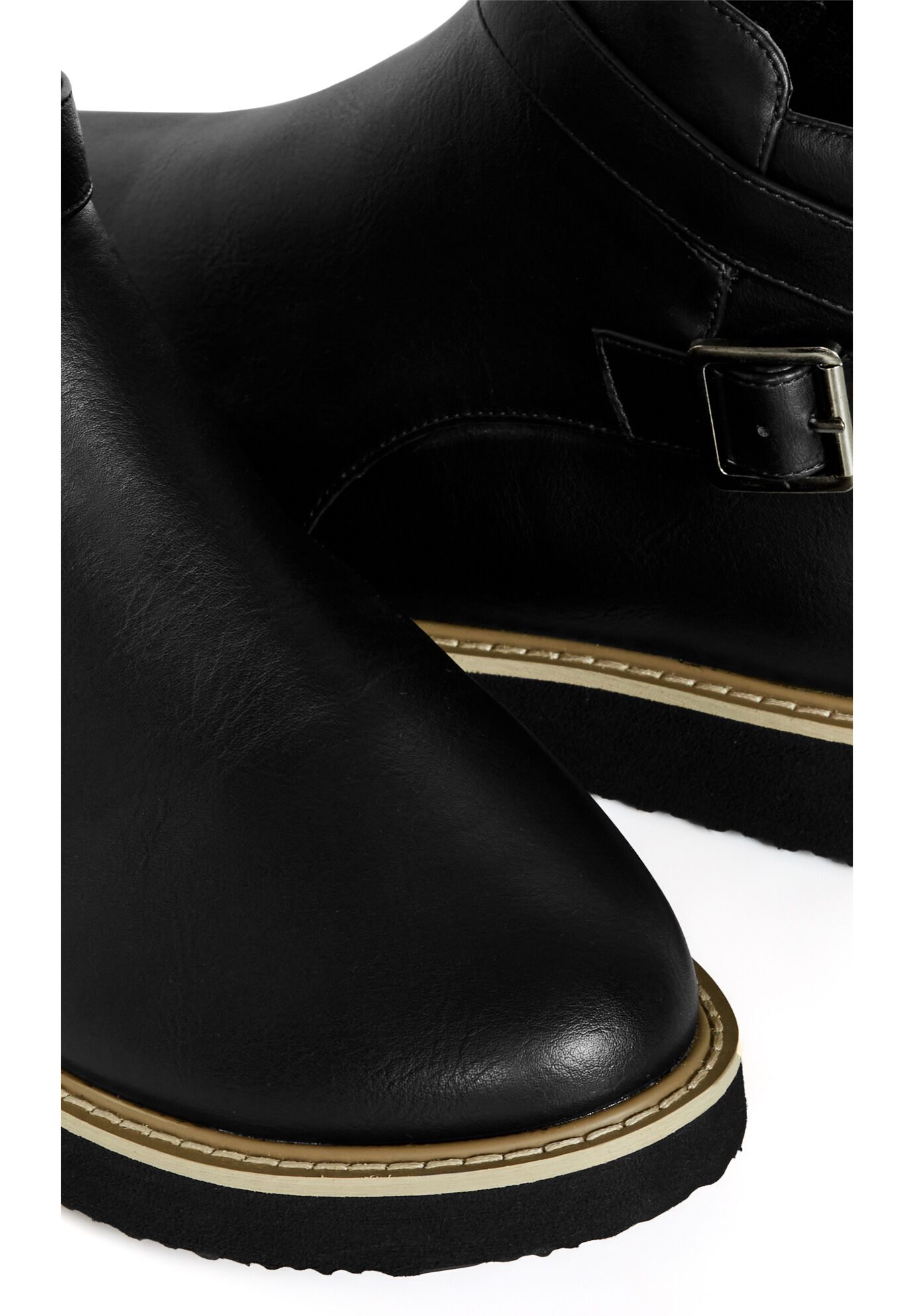 WIDE FIT Valentina Ankle Boot, BLACK, alternate image number 5