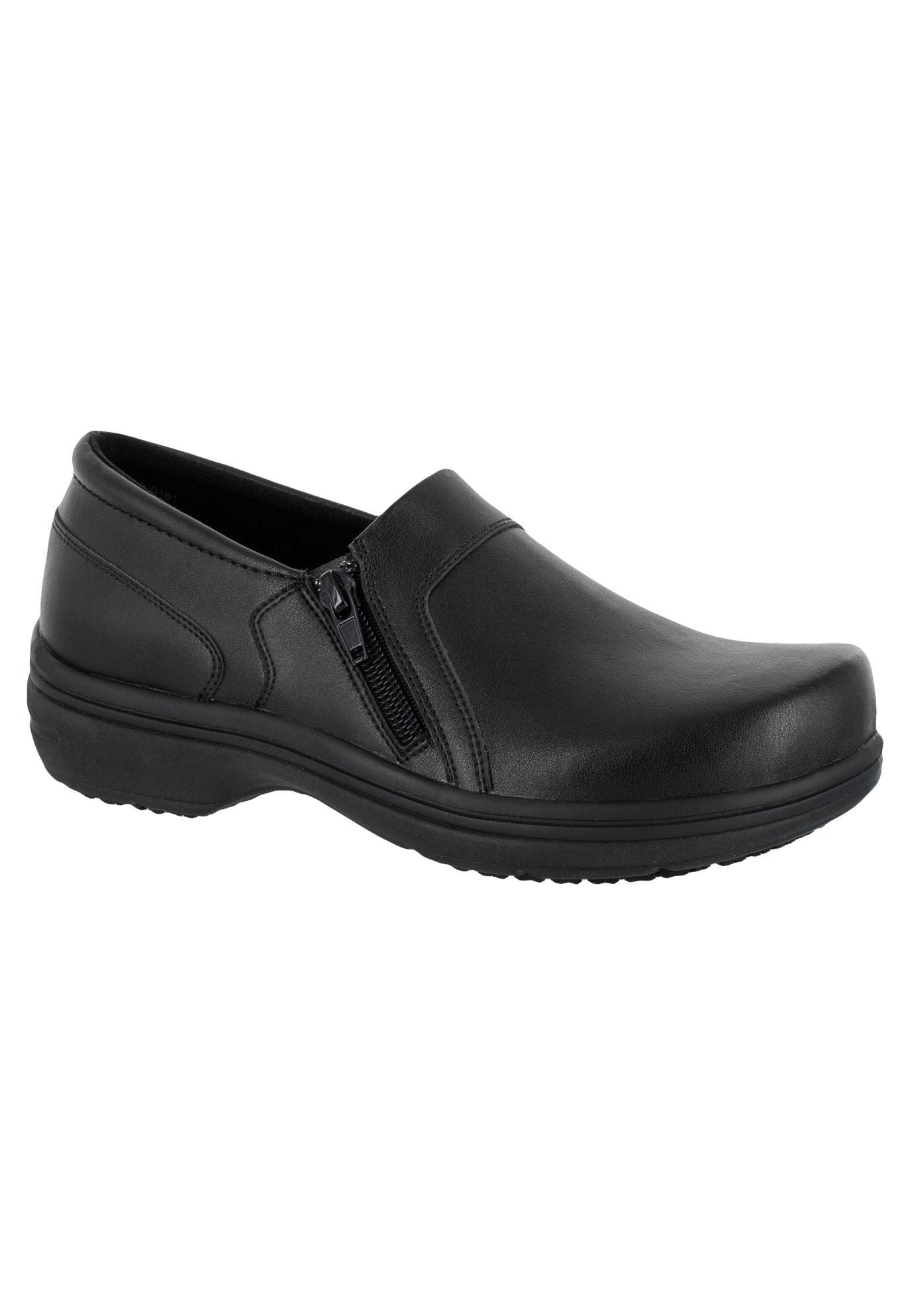 Bentley Slip-Ons by Easy Works by Easy Street®, BLACK, hi-res image number 0