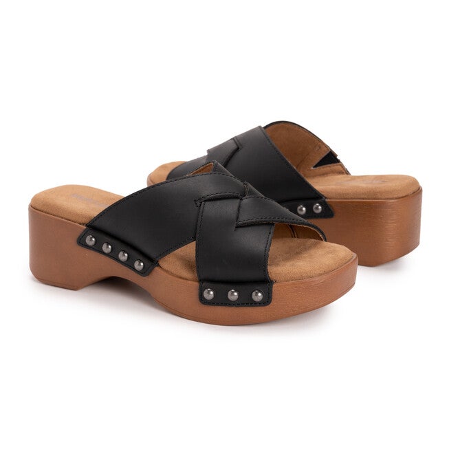 Cadence Sandal, BLACK CALF, alternate image number 2