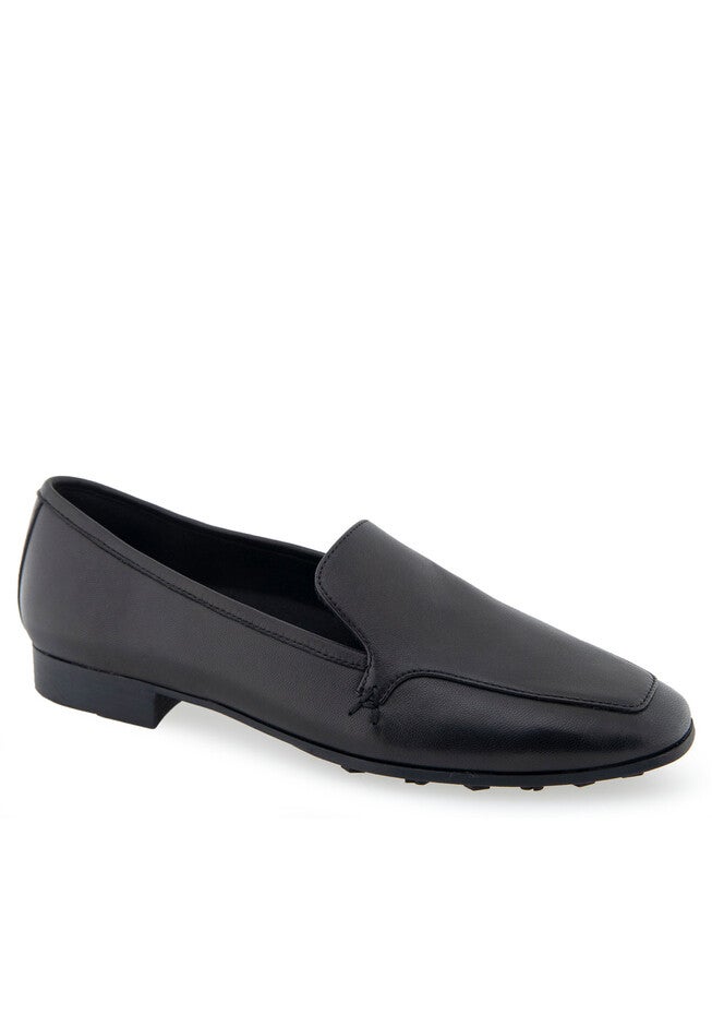 Paynes Casual Flat, BLACK LEATHER, hi-res image number 0