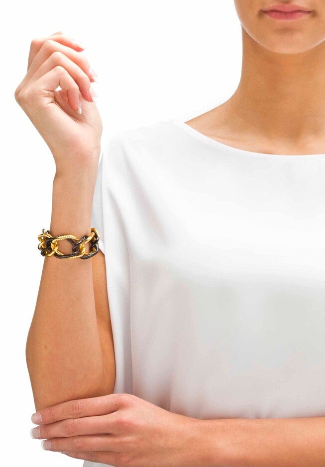 3-Piece Black Ruthenium-Plated Link Set, , alternate image number 4