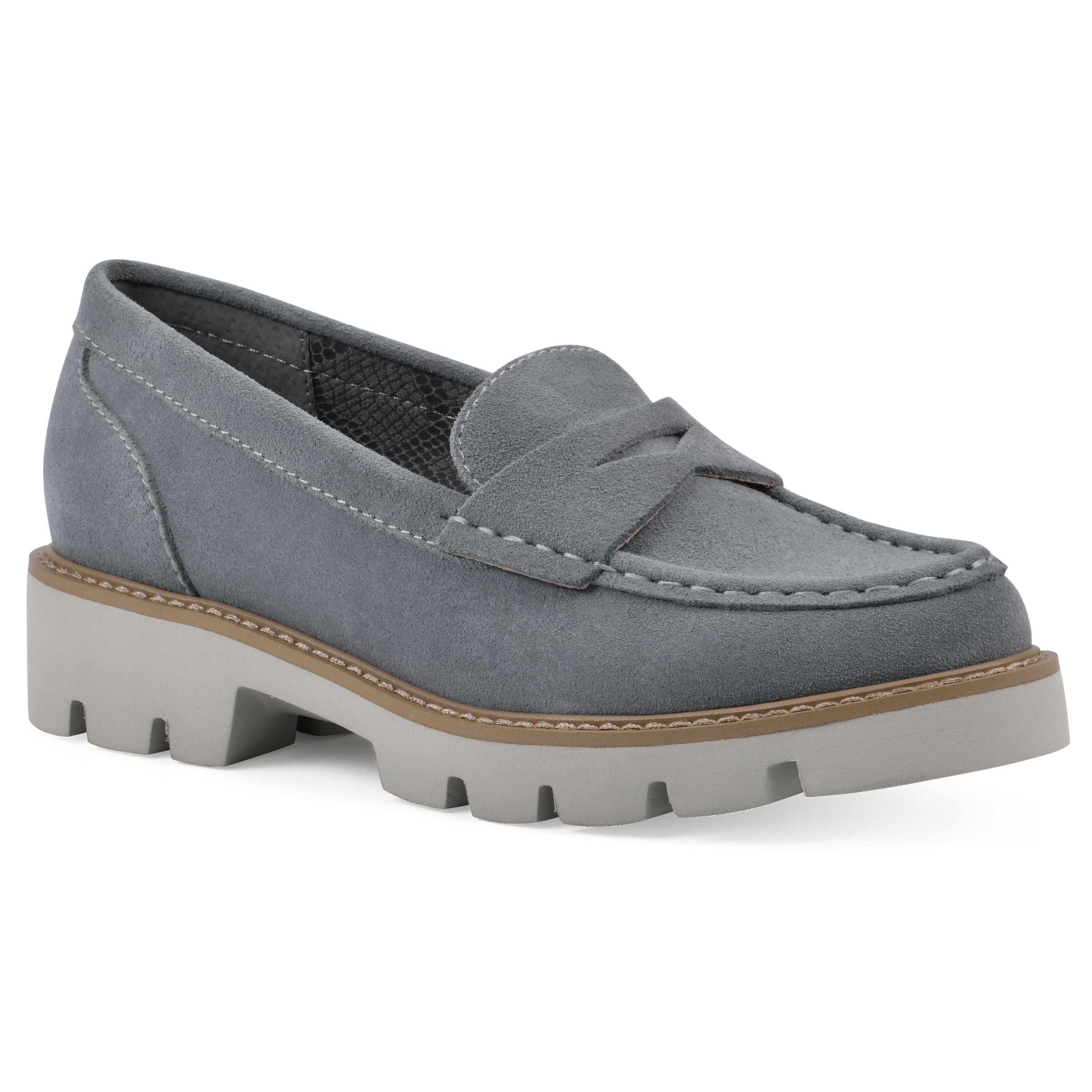 Gunner Lug Sole Loafer - WIDE, BLUE RASPBERRY, hi-res image number 0