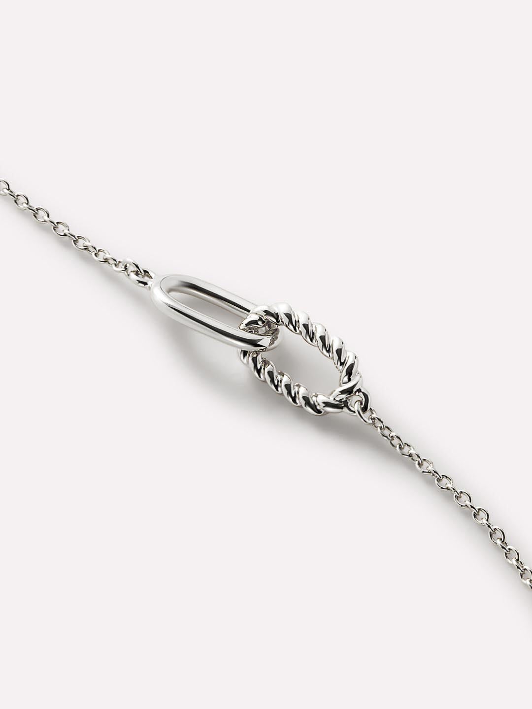 Juniper Silver Pendant Necklace, SILVER, alternate image number 3