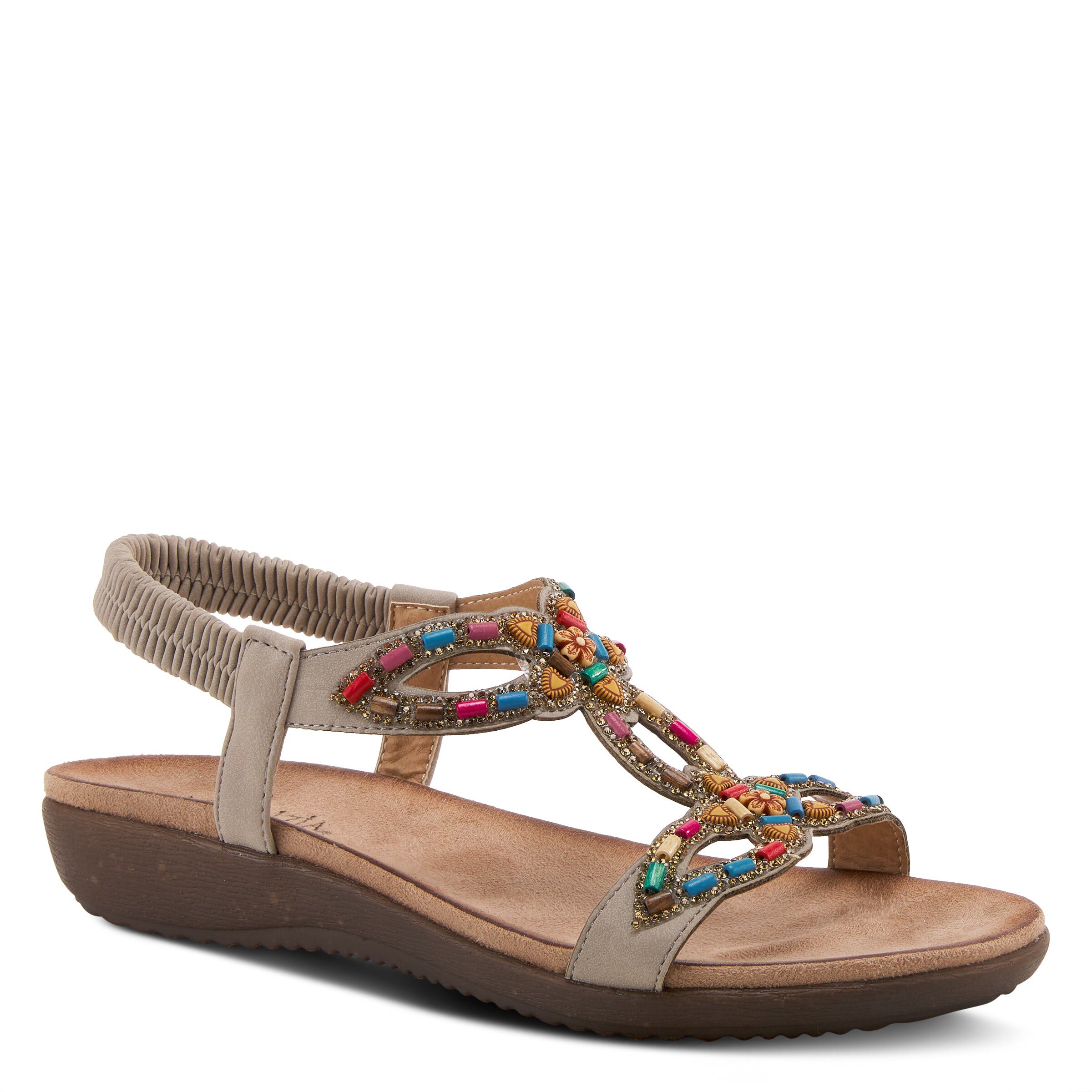 Volcanic T-Strap Sandal, GREY, hi-res image number 0