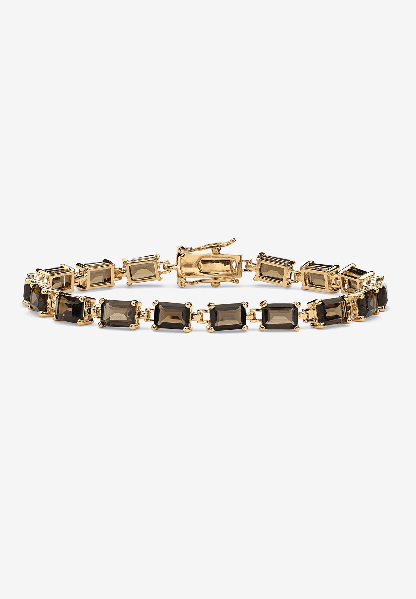 Smoky quartz tennis bracelet online