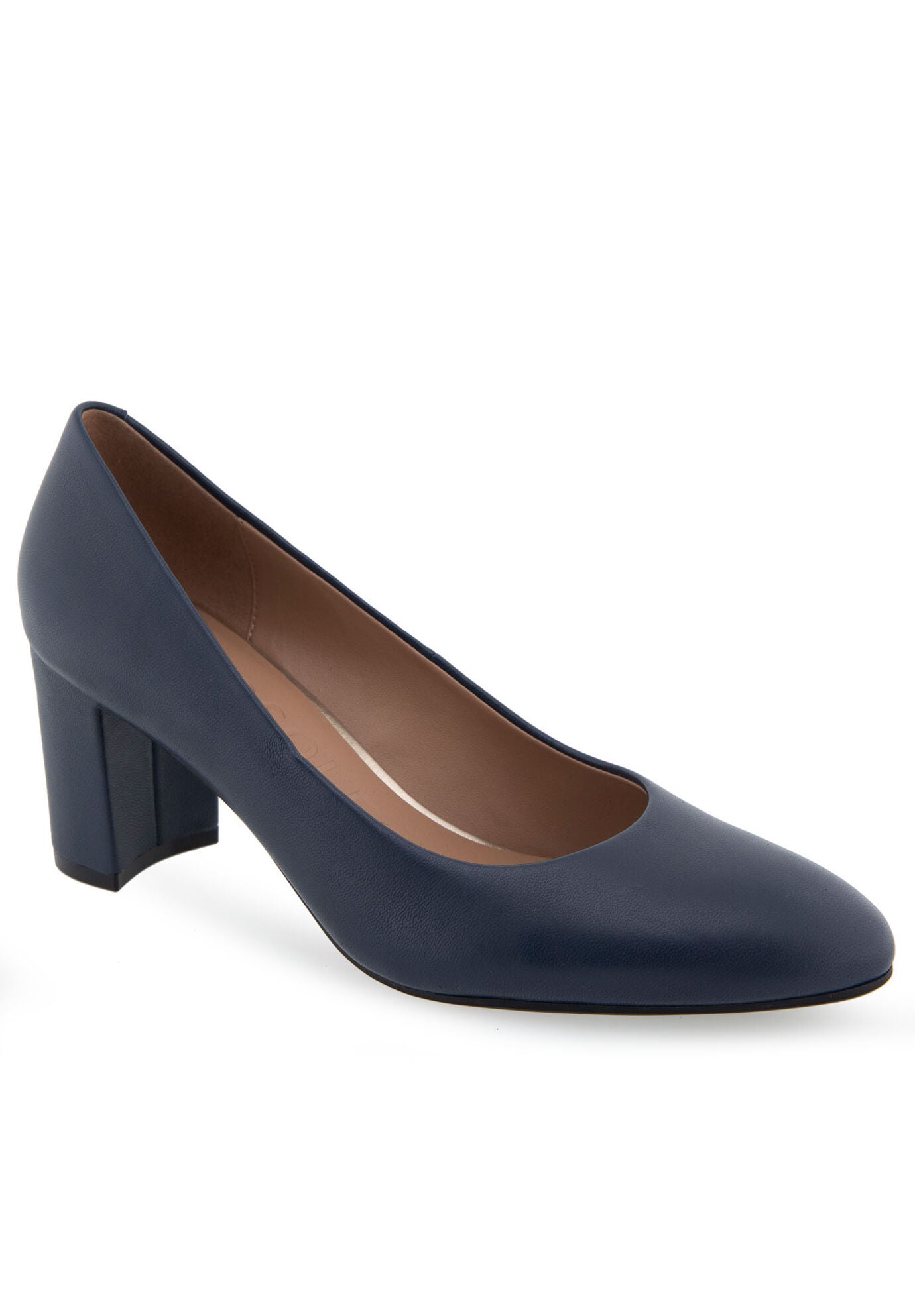 Betsy Pump, NAVY LEATHER, hi-res image number 0