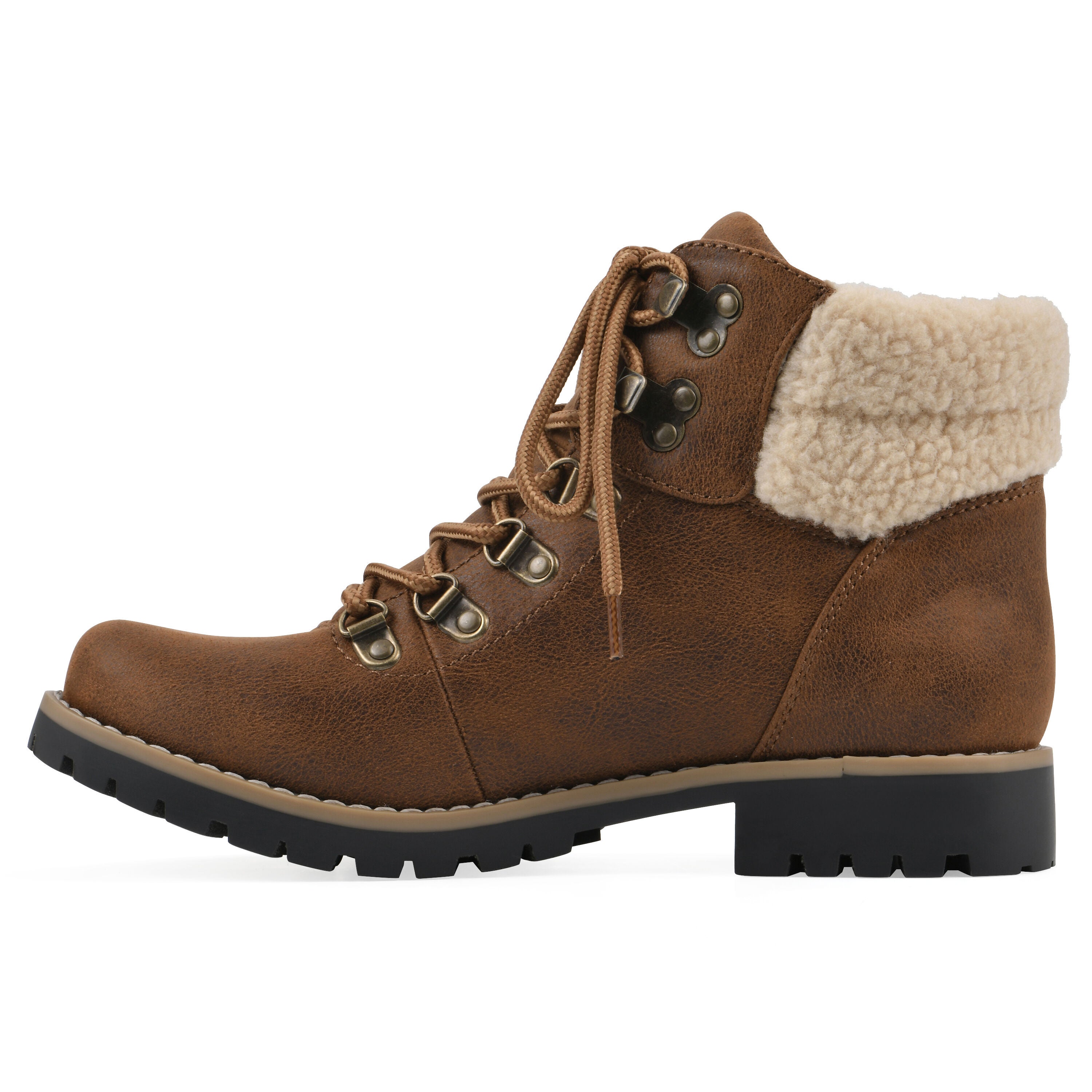 Pathfield Lace-Up Bootie, LIGHT BROWN, alternate image number 3