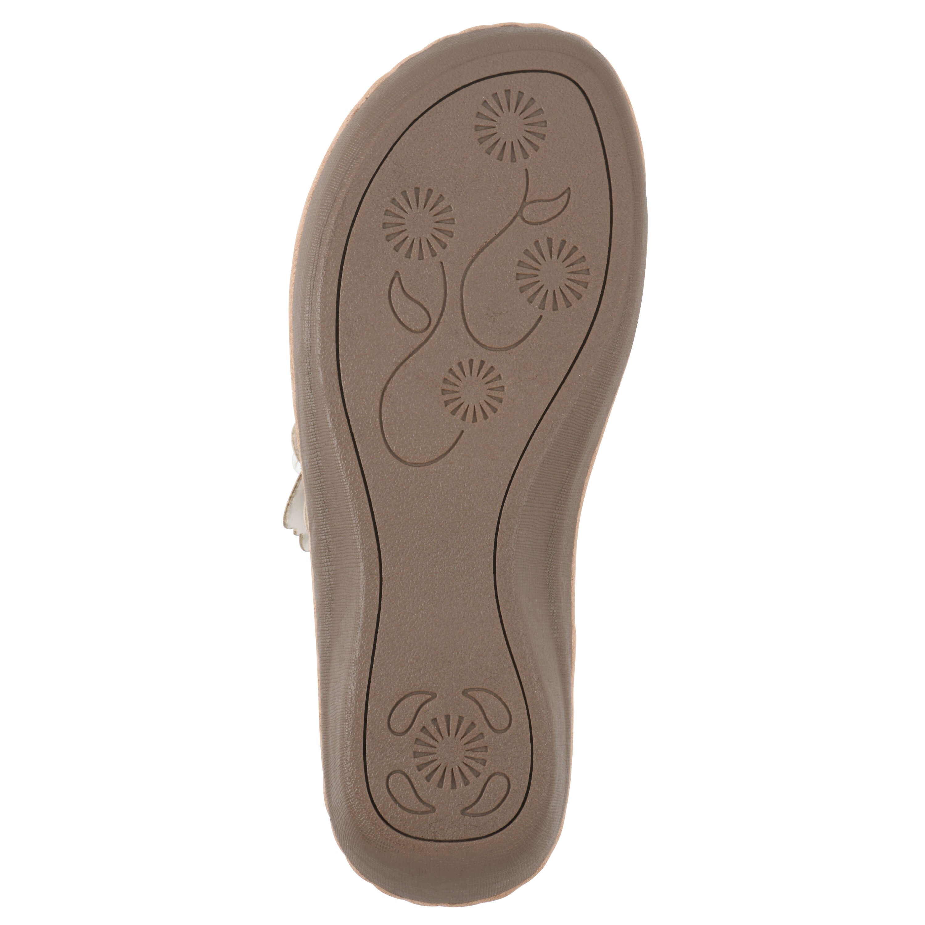 Cassilia Floral Mini Wedge Sandal, WHITE SMOOTH, alternate image number 5