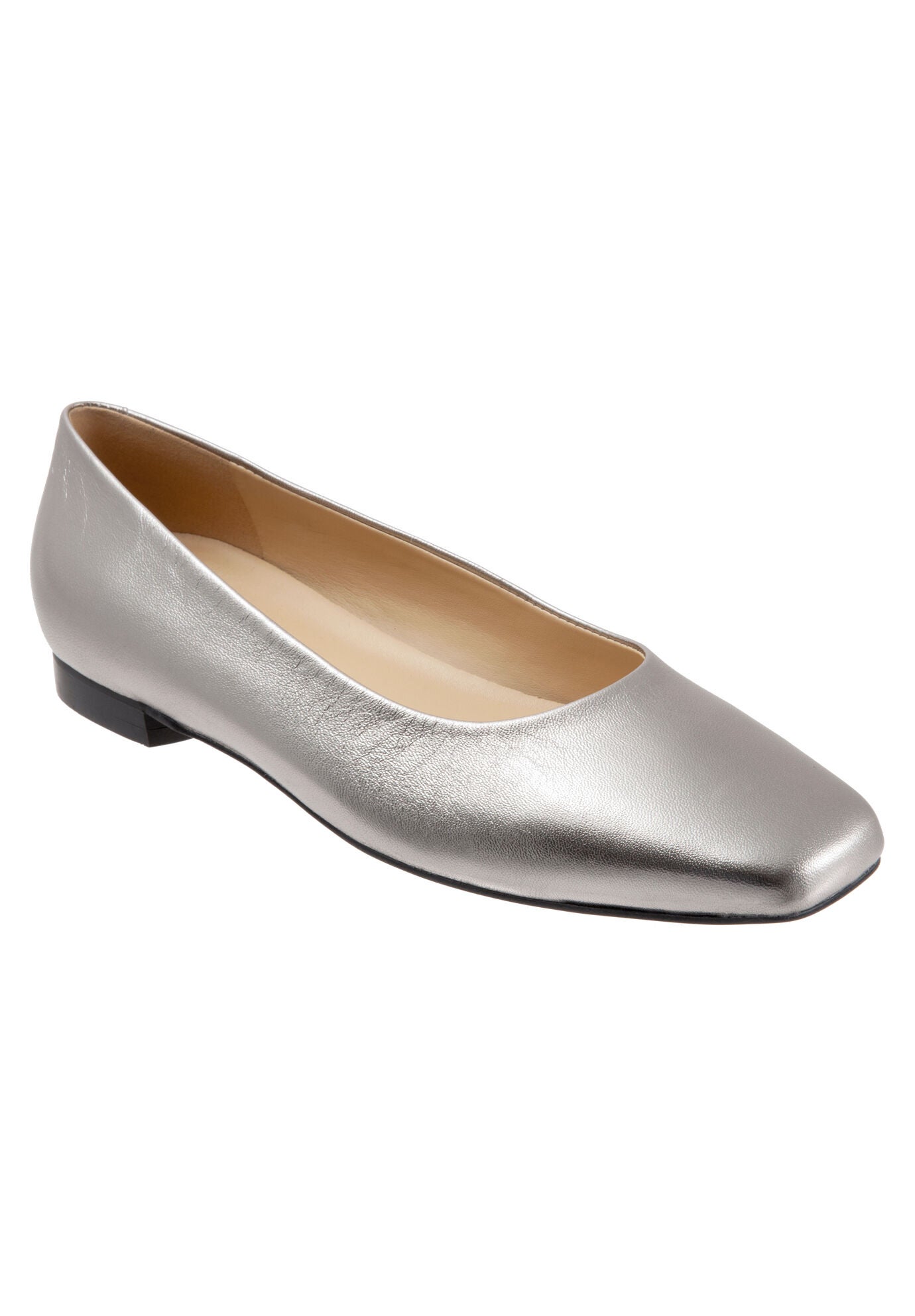 Honor Slip On Flat, PEWTER, hi-res image number 0