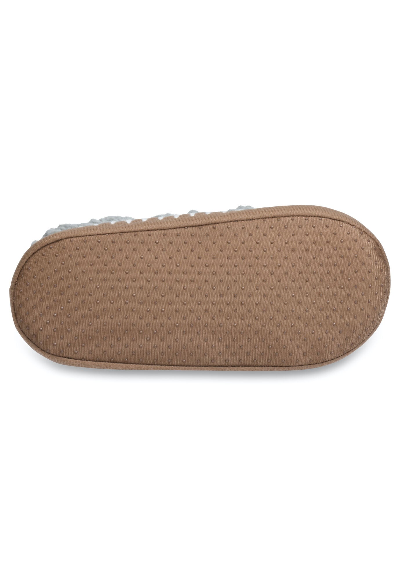 Womens Faux Shearling Mocassin Slipper With Sidewall Slippers, , alternate image number 4