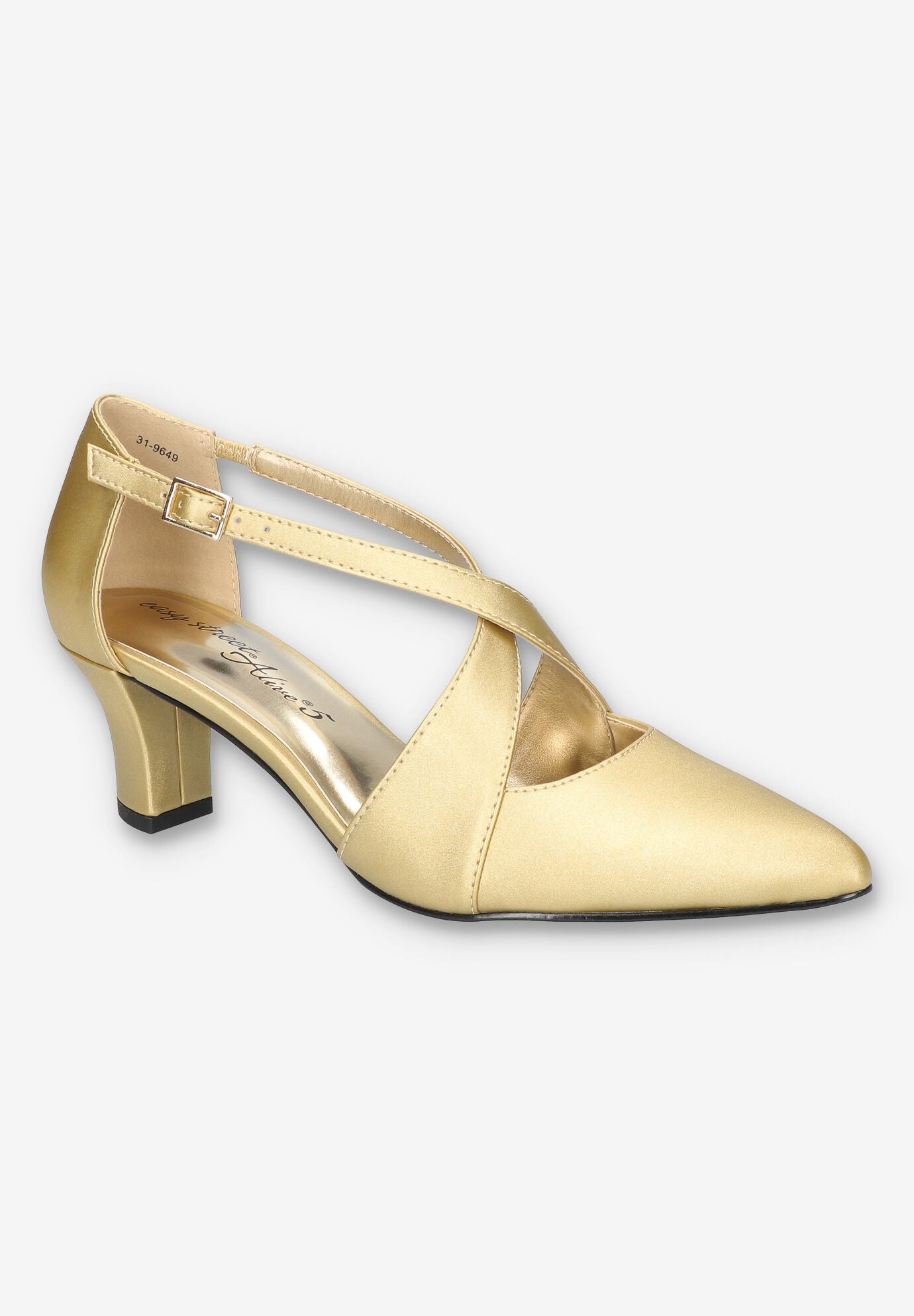 Elegance Pump, GOLD SATIN, hi-res image number 0