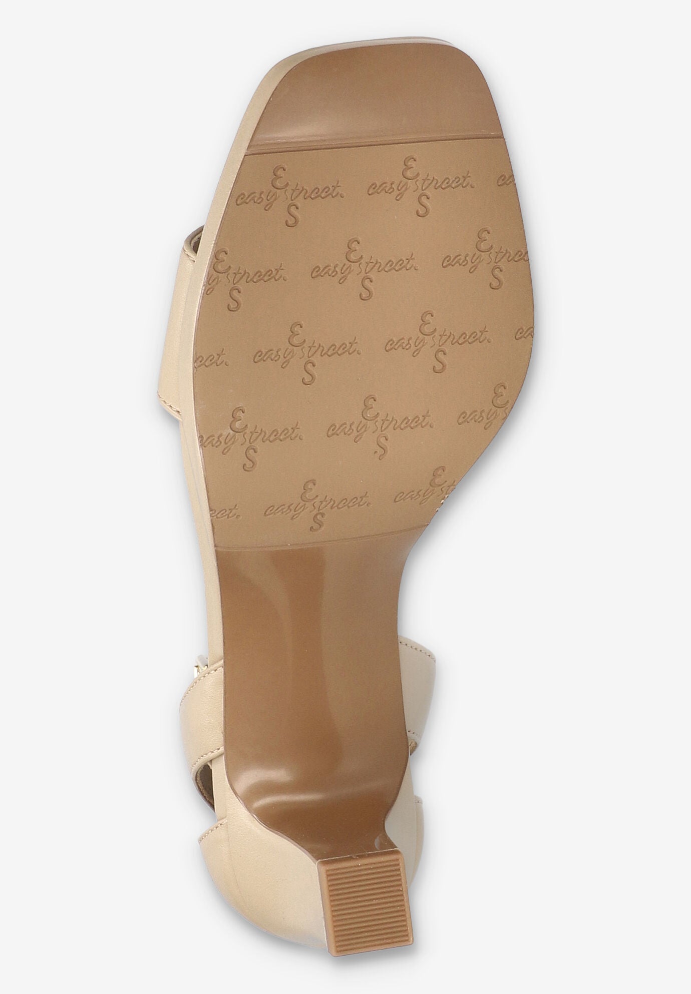 Ro Square Toe Heeled Sandal, NATURAL, alternate image number 5