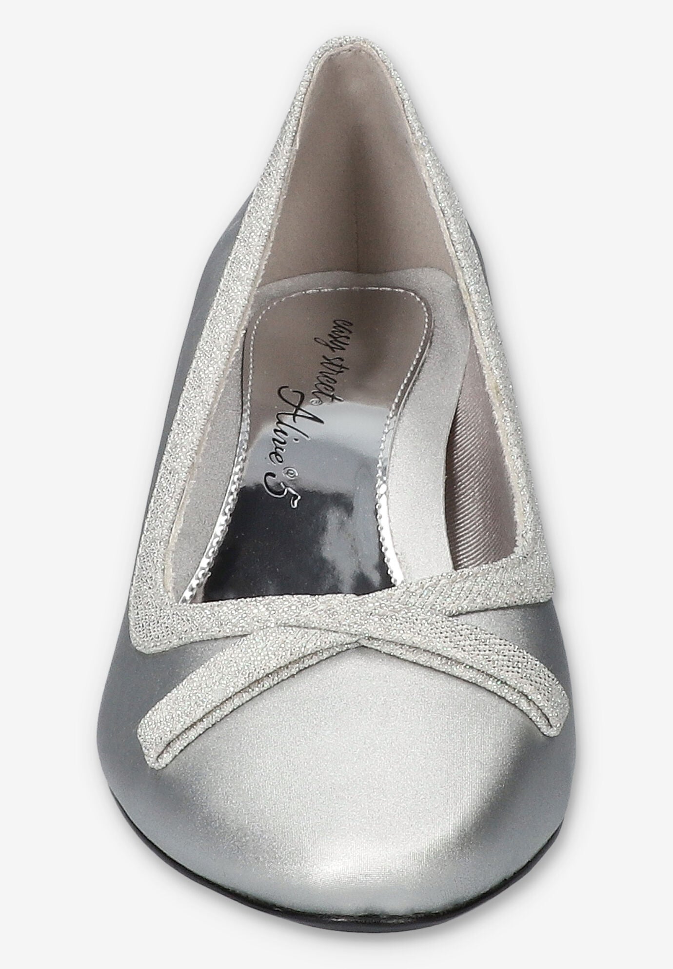 Kata Pump, SILVER SATIN, alternate image number 3