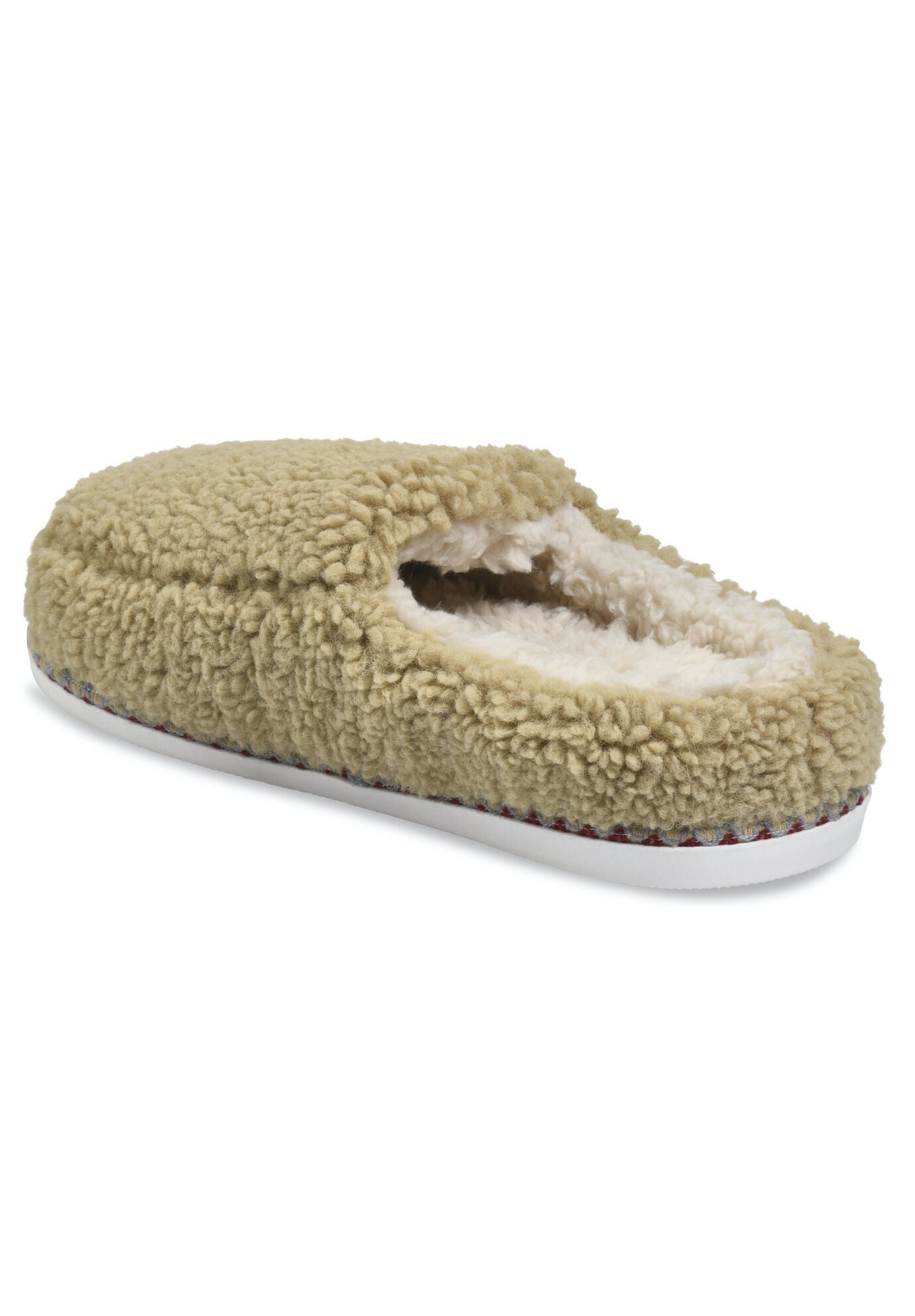 Berber Moccasin Clog Slipper, , on-hover image number 1