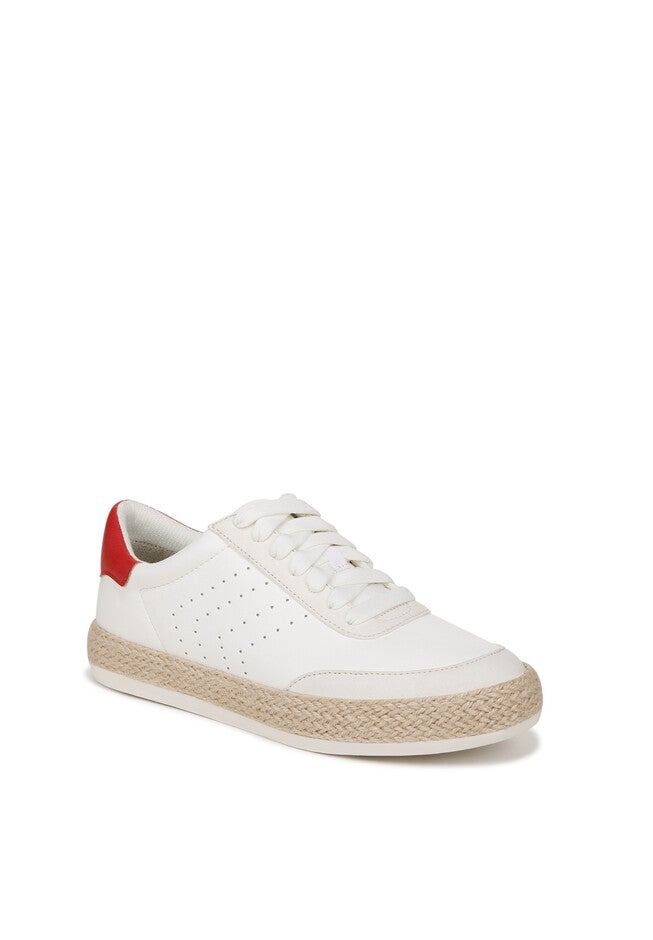 Madison Fun Slip On Sneaker, RED FAUX LEATHER, hi-res image number 0