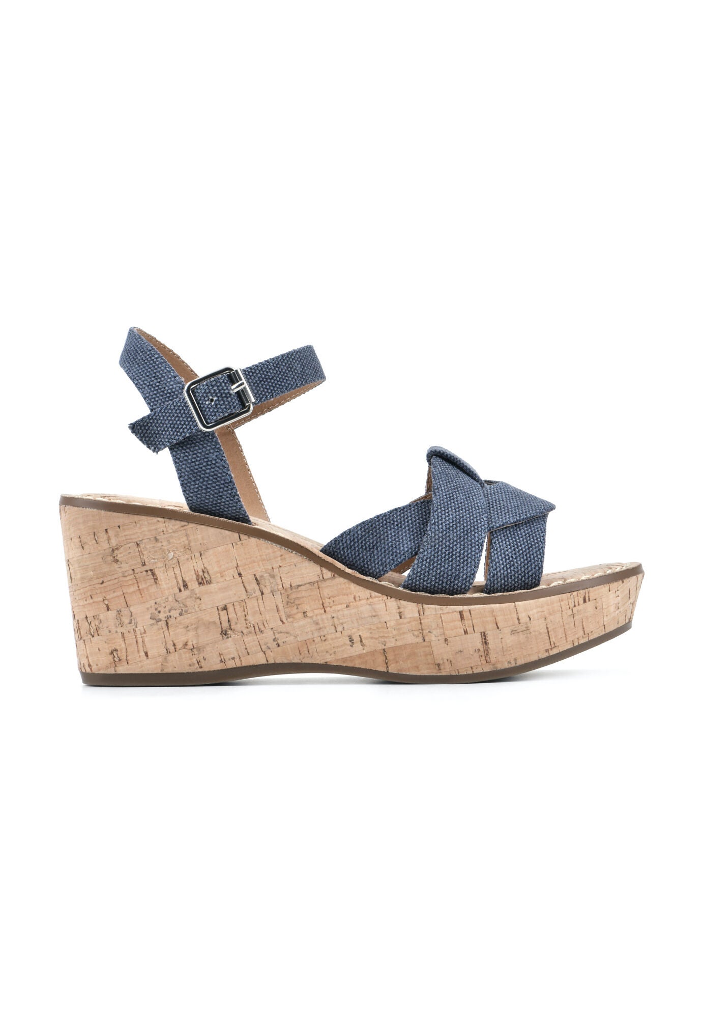 White Mountain Simple Wedge Sandal Avenue