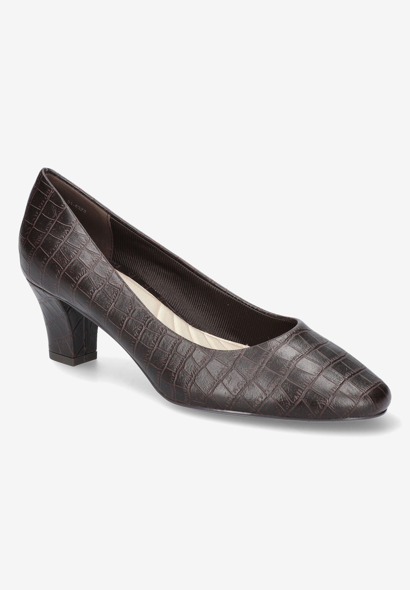 Ballari Pump, BROWN CROCO, hi-res image number 0