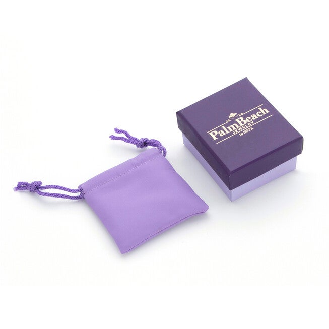 White Round Simulated Pave-Style Pearl Goldtone Hoop Earrings, WHITE, alternate image number 3