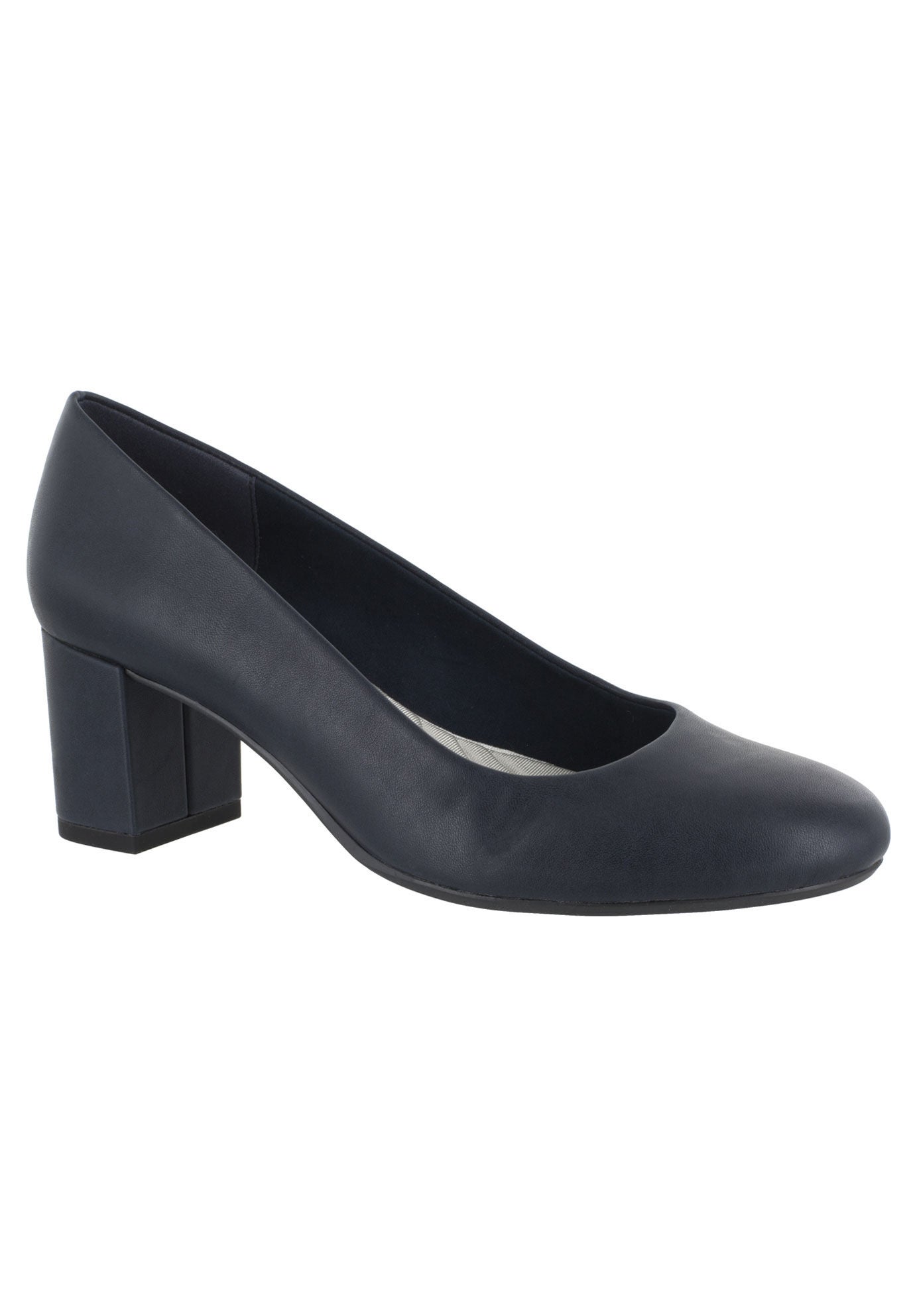 Proper Pumps by Easy Street&reg;, NAVY, hi-res image number 0