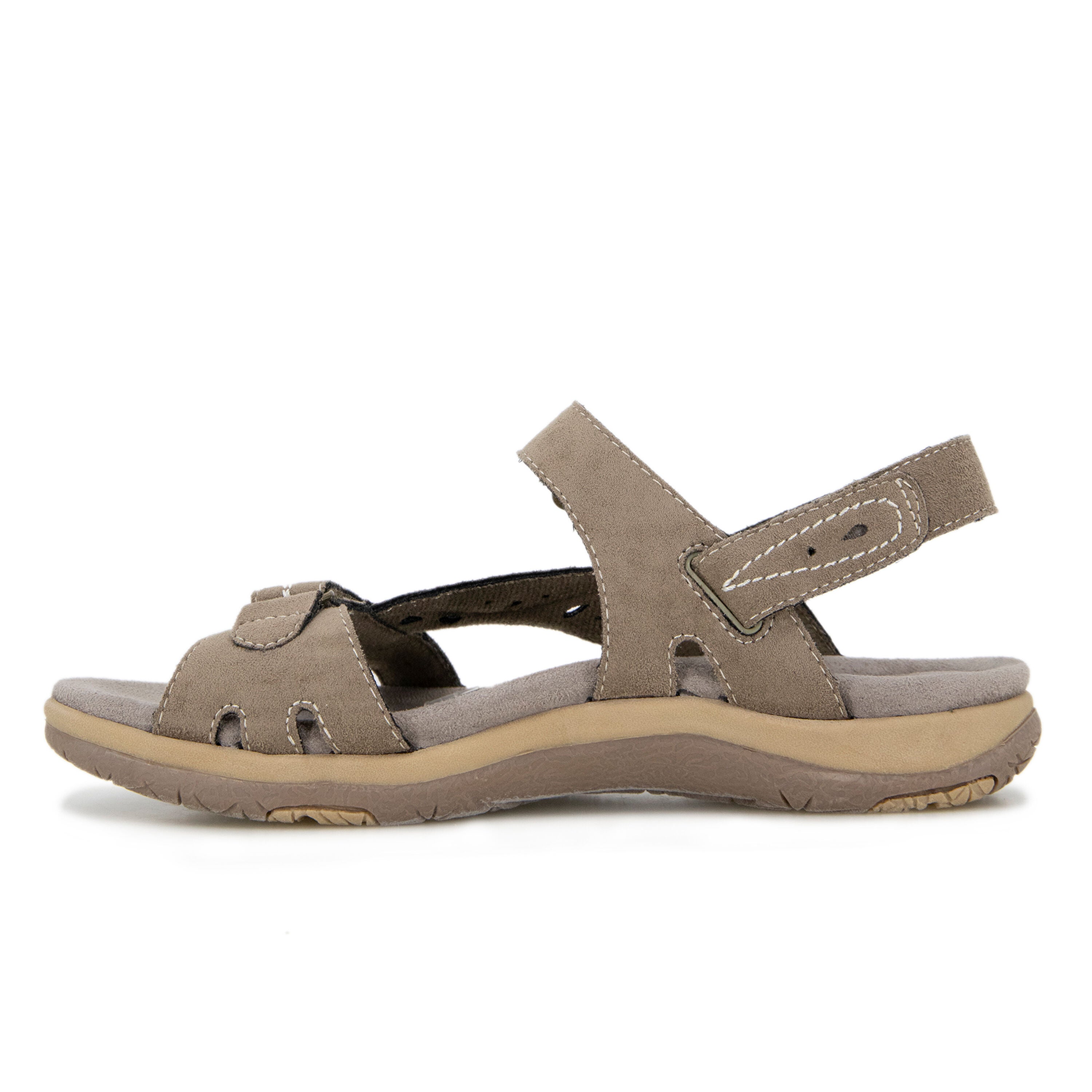 Stephie Vegan Sandal, BROWN, alternate image number 3