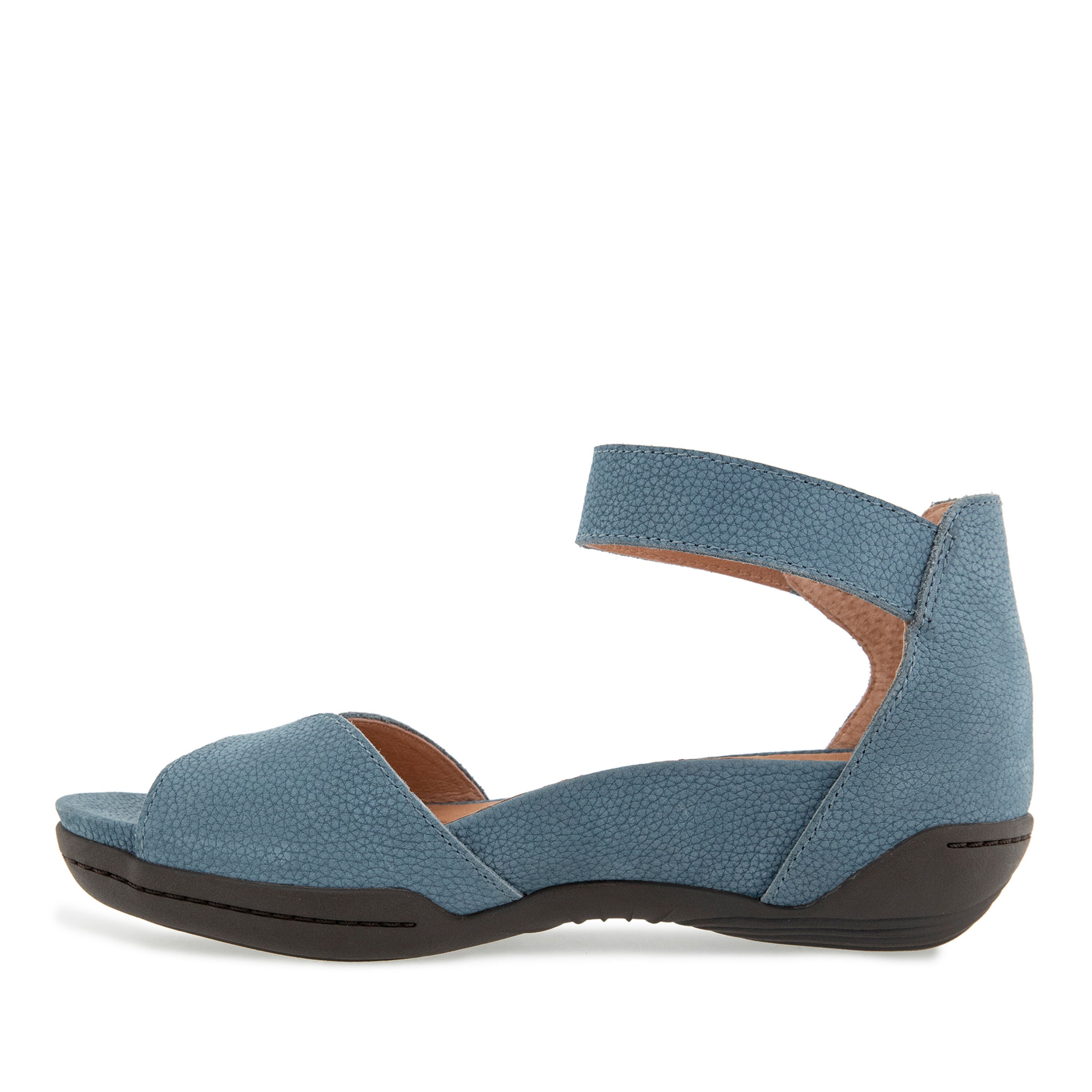 Missy Casual Flat Sandal, DENIM, alternate image number 3