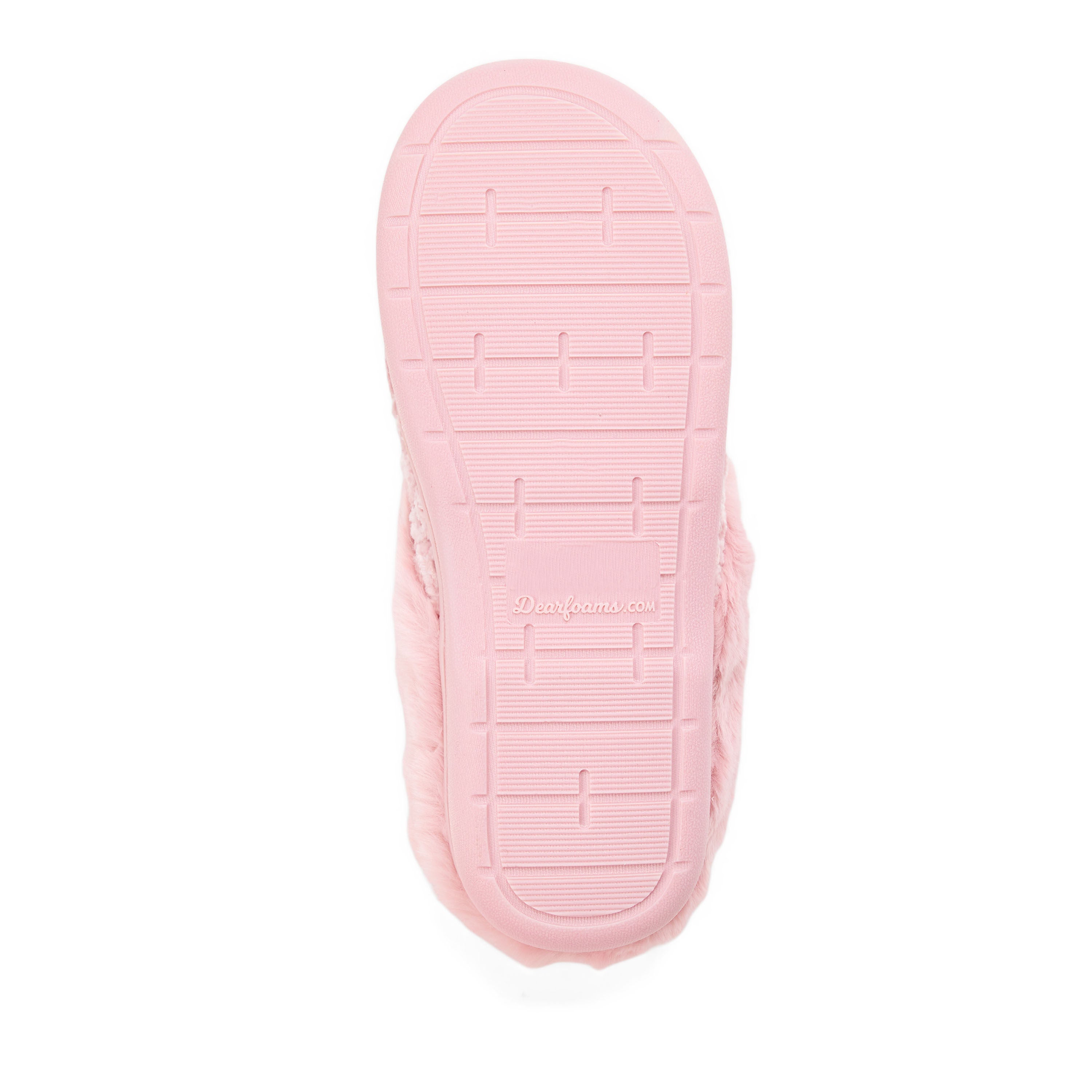 Claire Cable Knit Chenille Clog, PINK, alternate image number 4