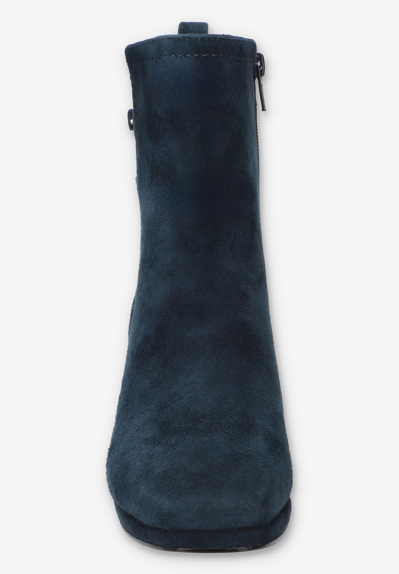Orchard Sqaure Toe Ankle Boot, NAVY SUEDE LEATHER, alternate image number 3