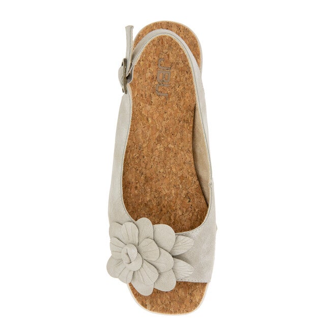 Rosetta Wedge, CREAM SHIMMER, alternate image number null