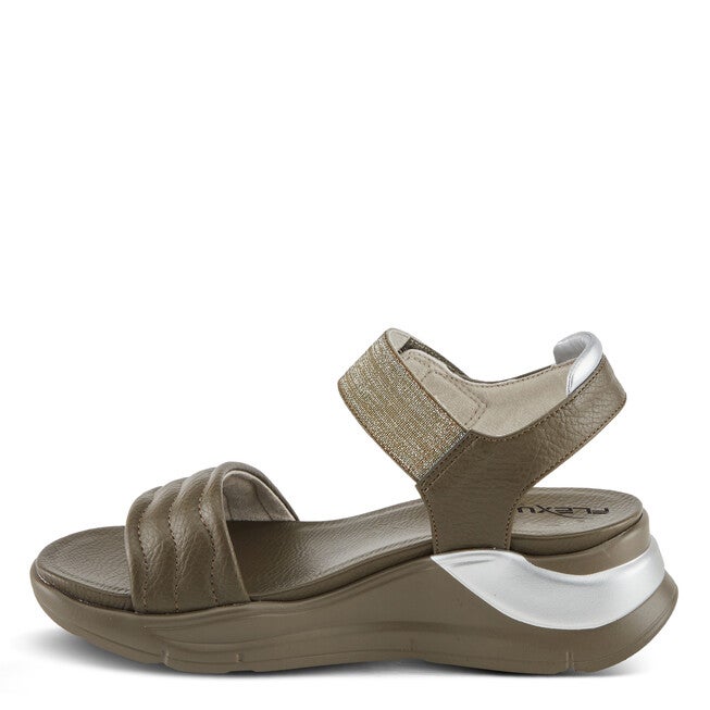 Zashine Sandal, DARK BROWN, alternate image number null