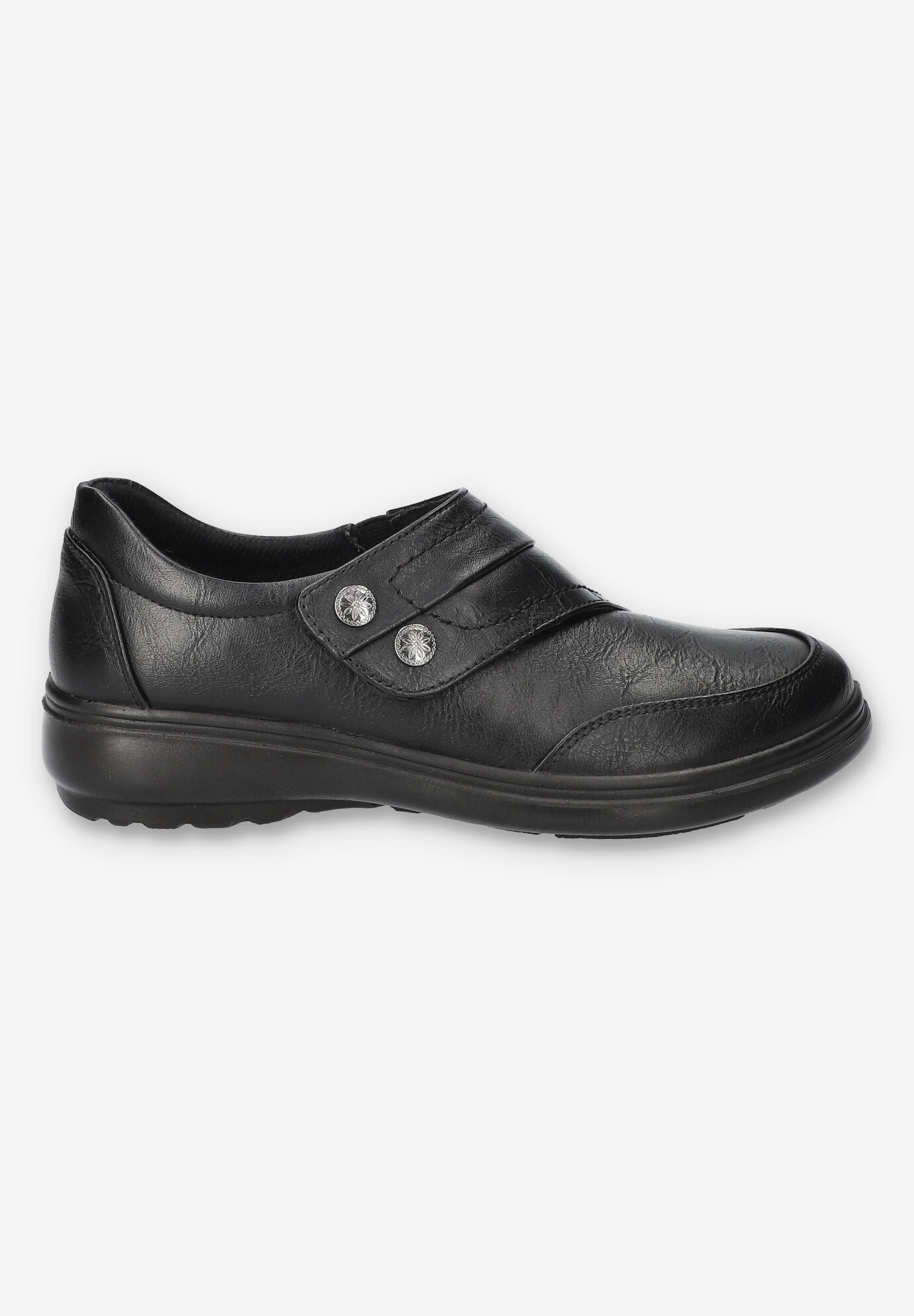 Joy Comfort Flat, BLACK, alternate image number 2