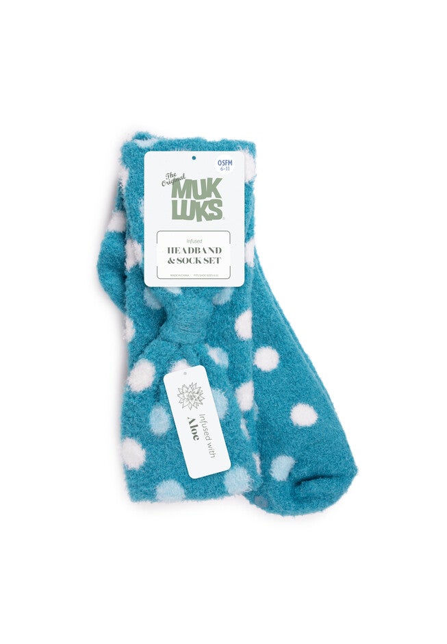 Headband And Aloe Sock Set, , alternate image number 2
