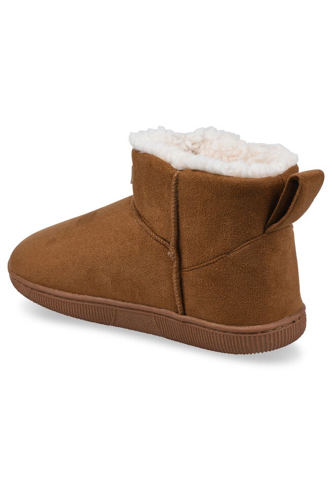 Polysuede Low Cut Ankle Slipper, , on-hover image number 1