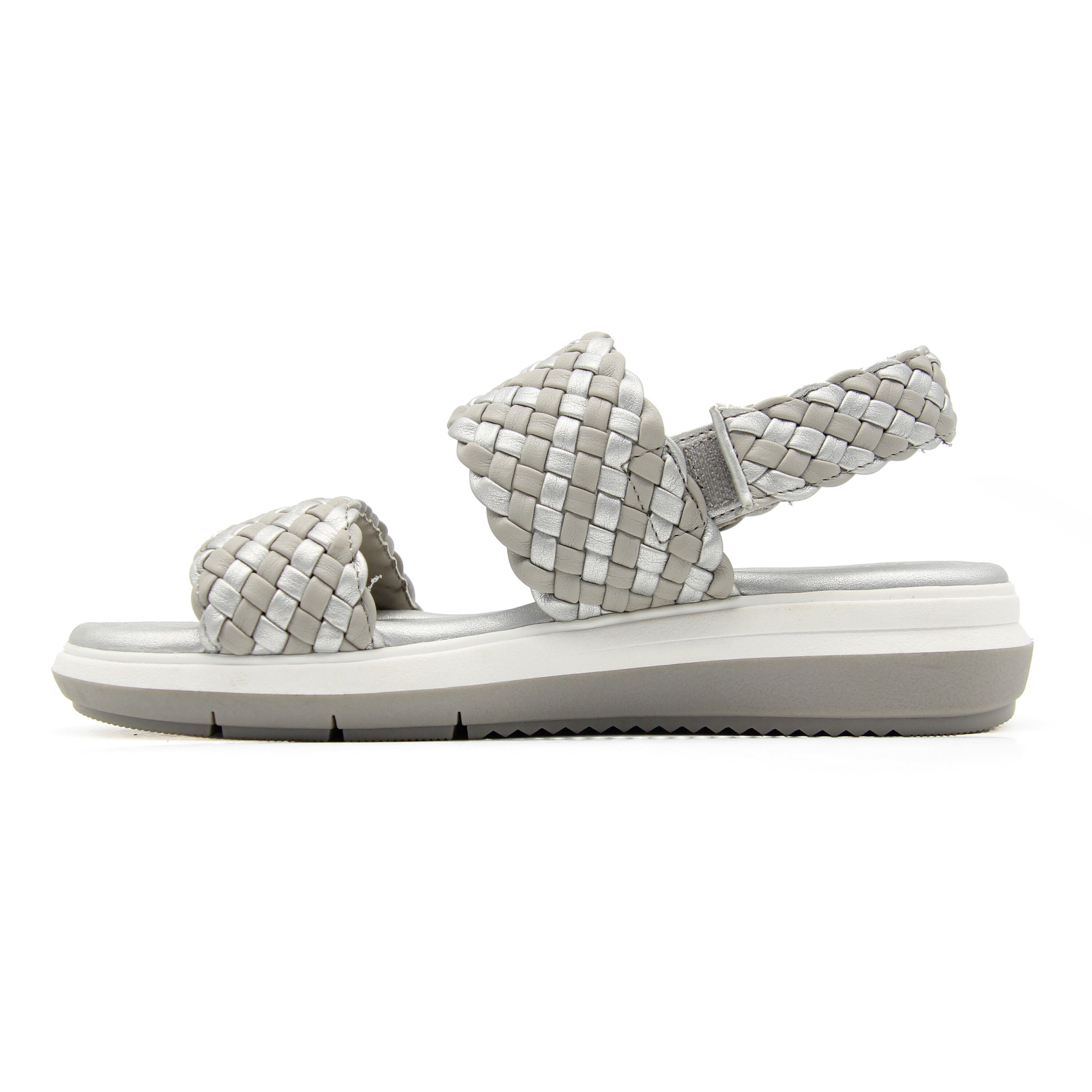 Leila Sandal, GREY SILVER, alternate image number 3