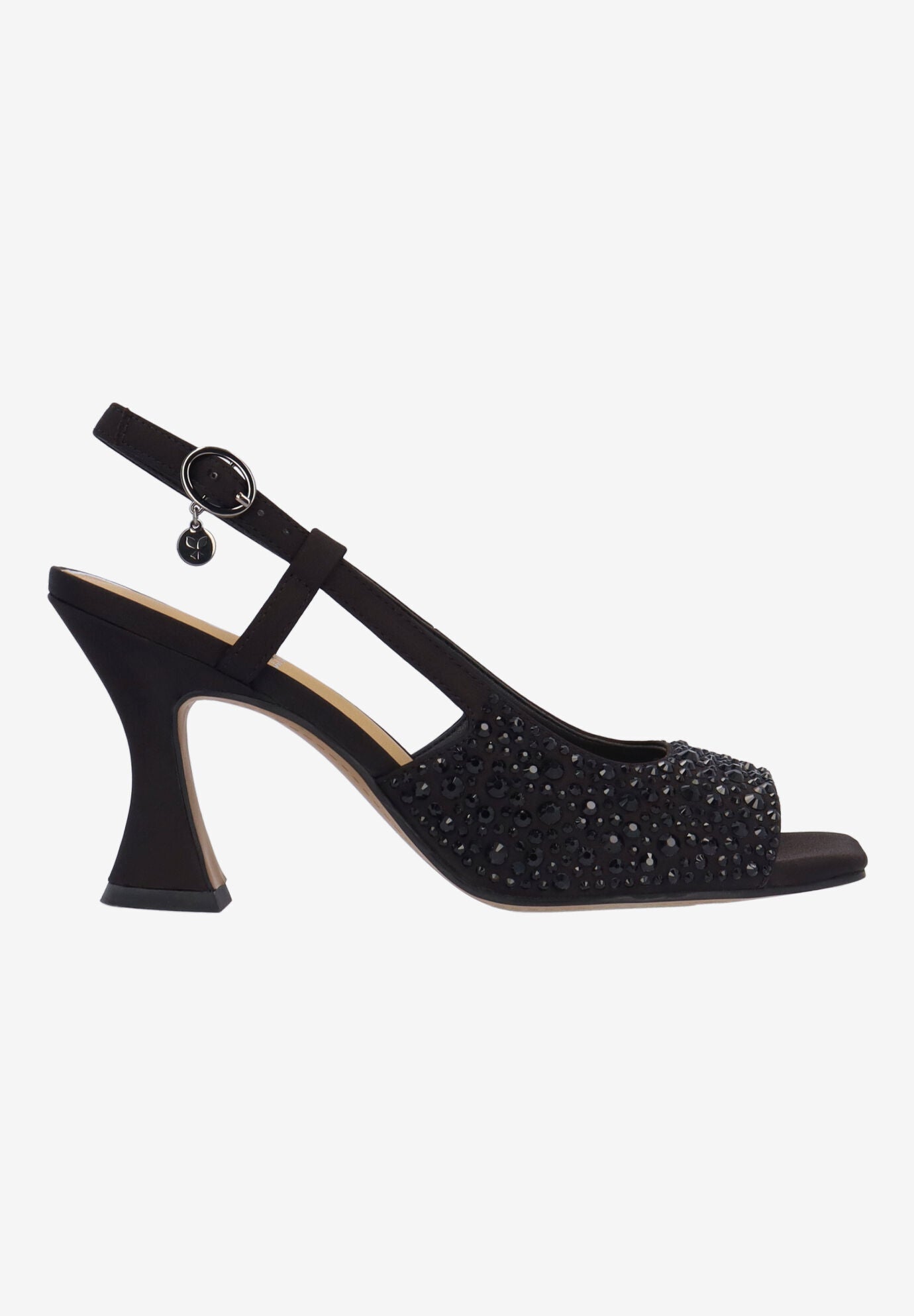 Loredana Slingback Sandal, BLACK, alternate image number 3