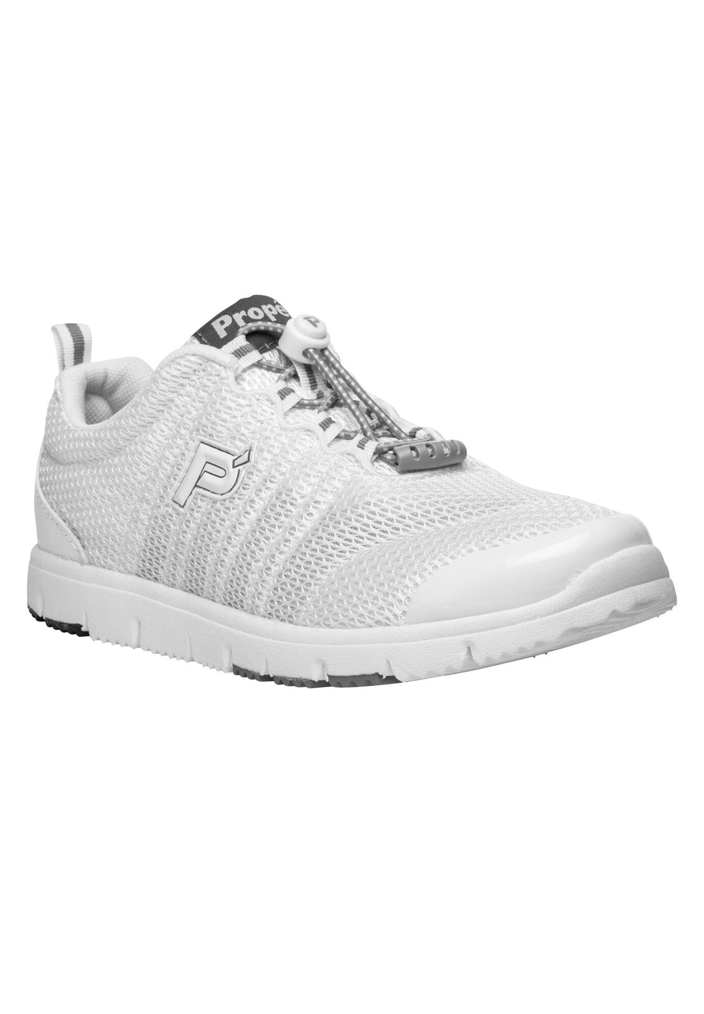 TravelWalker II Sneaker by Propet&reg;, WHITE MESH, hi-res image number 0