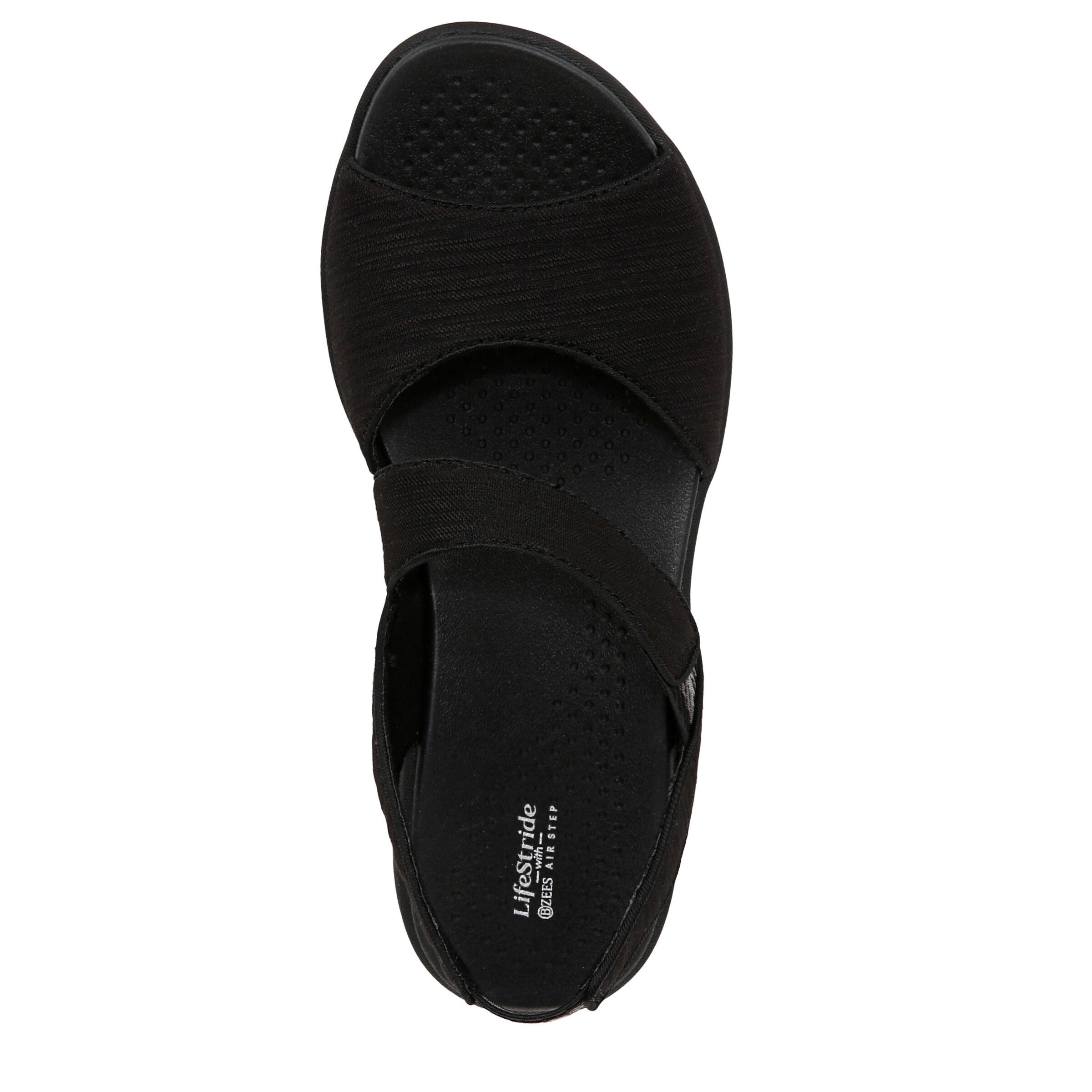 Cheerful Sandal, BLACK, alternate image number 6