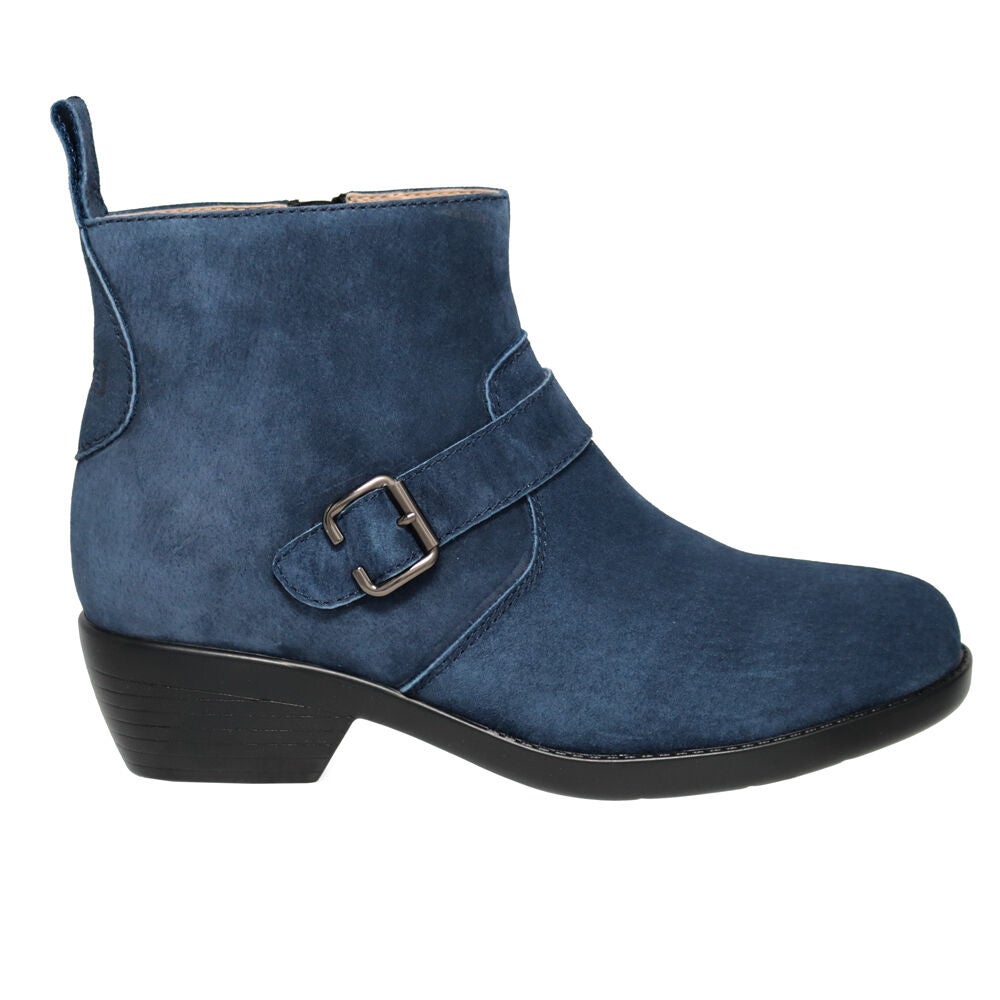 Memphis Suede Boot, NAVY, alternate image number 2