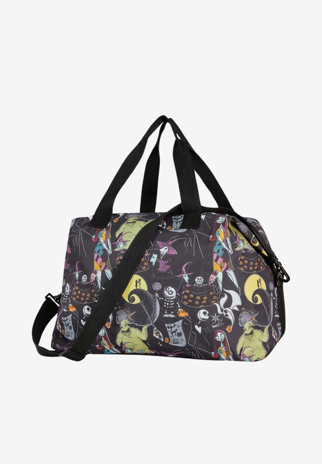 Nightmare Before Christmas Jack Skellington Duffel Bag Travel Weekender Carry-On, GRAY, hi-res image number null