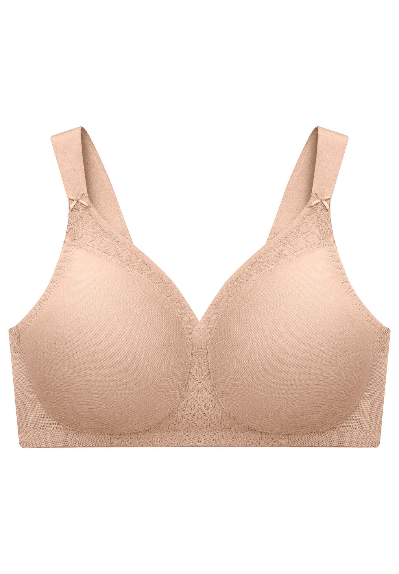 売れ筋商品|||グラモリス Tシャツ トップス レディース Full Figure Plus Size MagicLift Wirefree T-Shirt Bra Taupe Glamorise womens Magiclift Seamless T-shirt Wirefree #1080 T