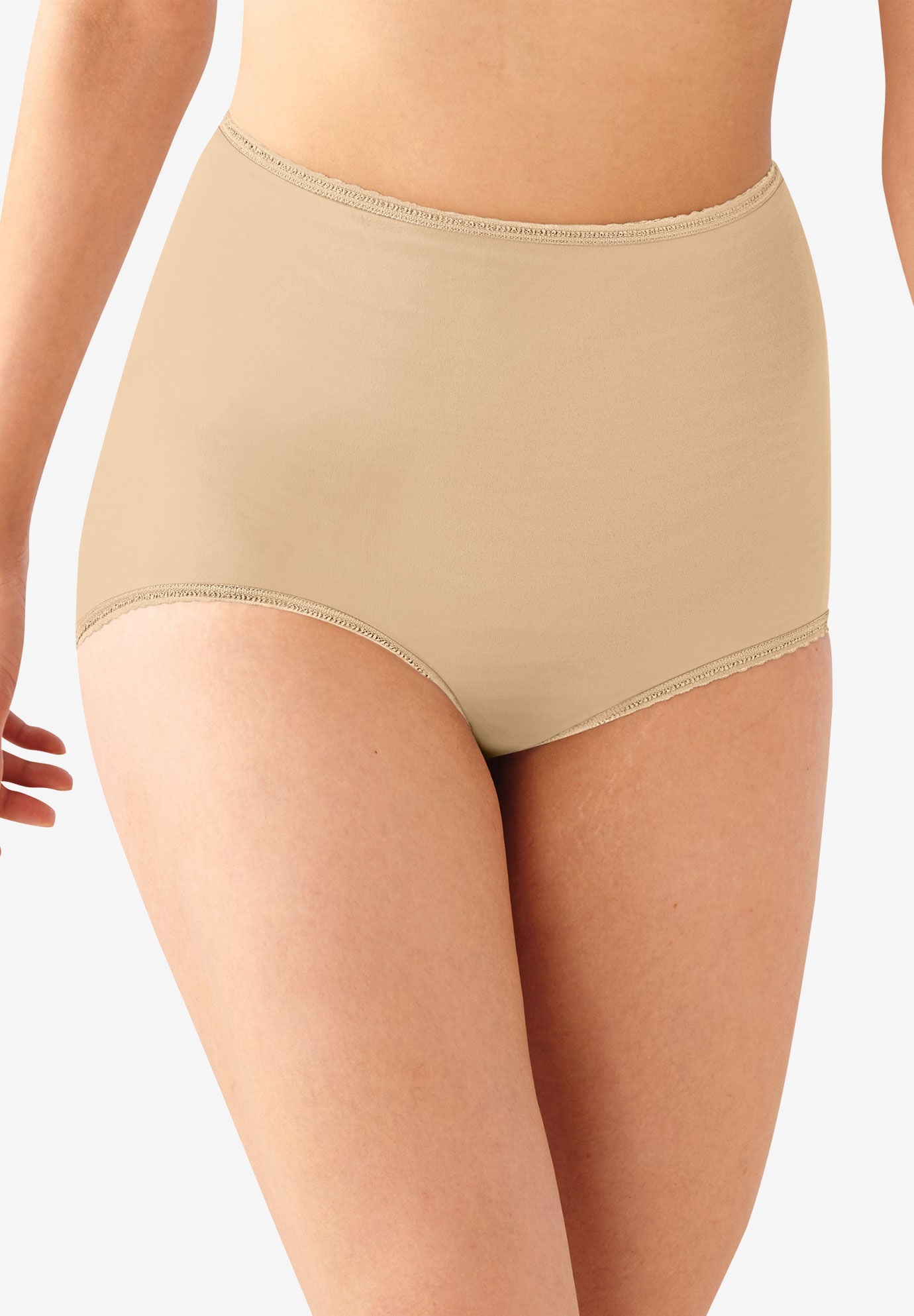 Skimp Skamp Brief Panty , NUDE, hi-res image number 0