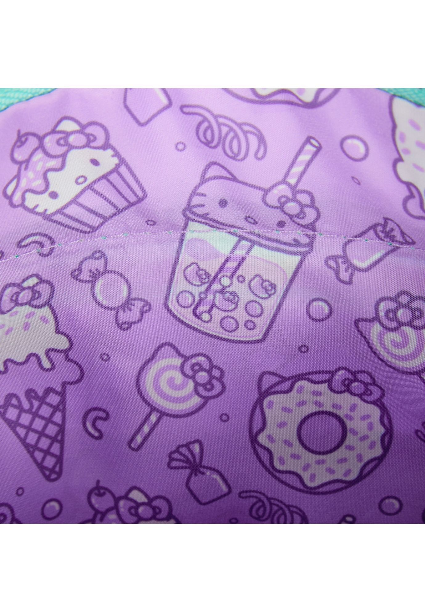 Loungefly x Sanrio Hello Kitty Sweets Passport Bag All-Over, PINK, alternate image number 3