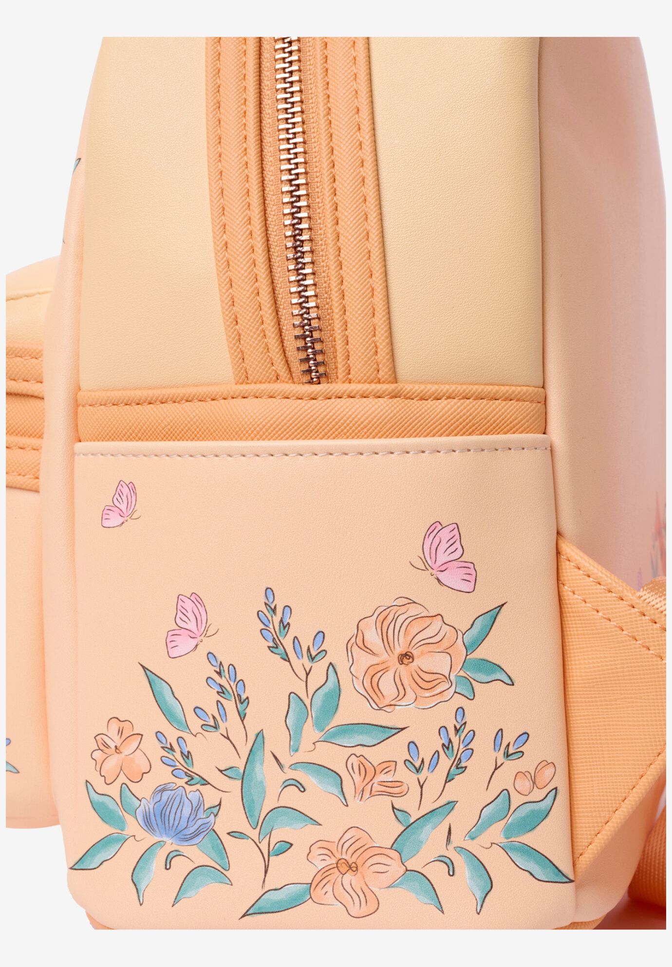 Loungefly x Disney Tigger Floral Mini Backpack Winnie the Pooh, ORANGE, alternate image number 4