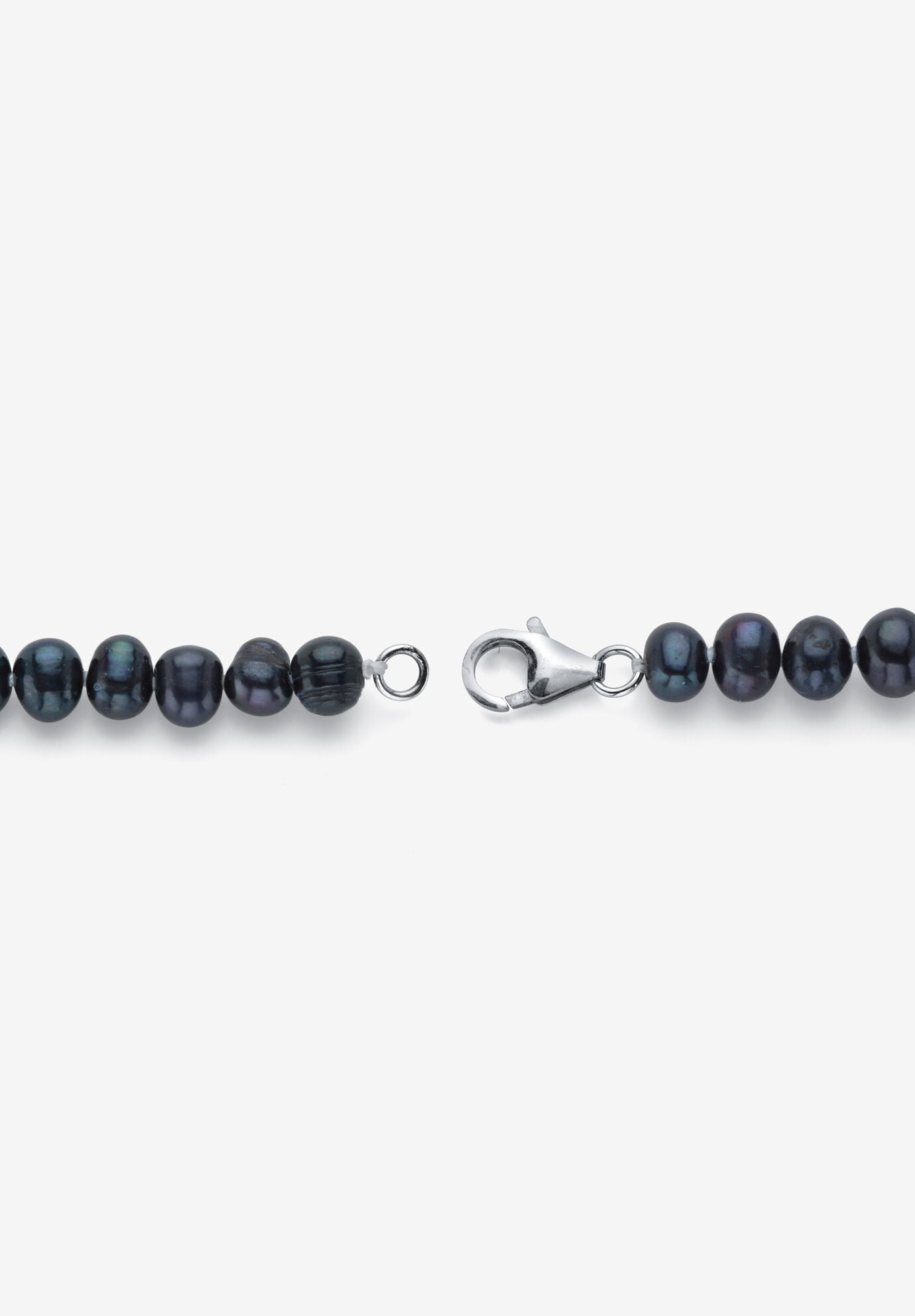 Silver Necklace, Bracelet and Earring Set, Cultured Freshwater Pearls, , on-hover image number 1