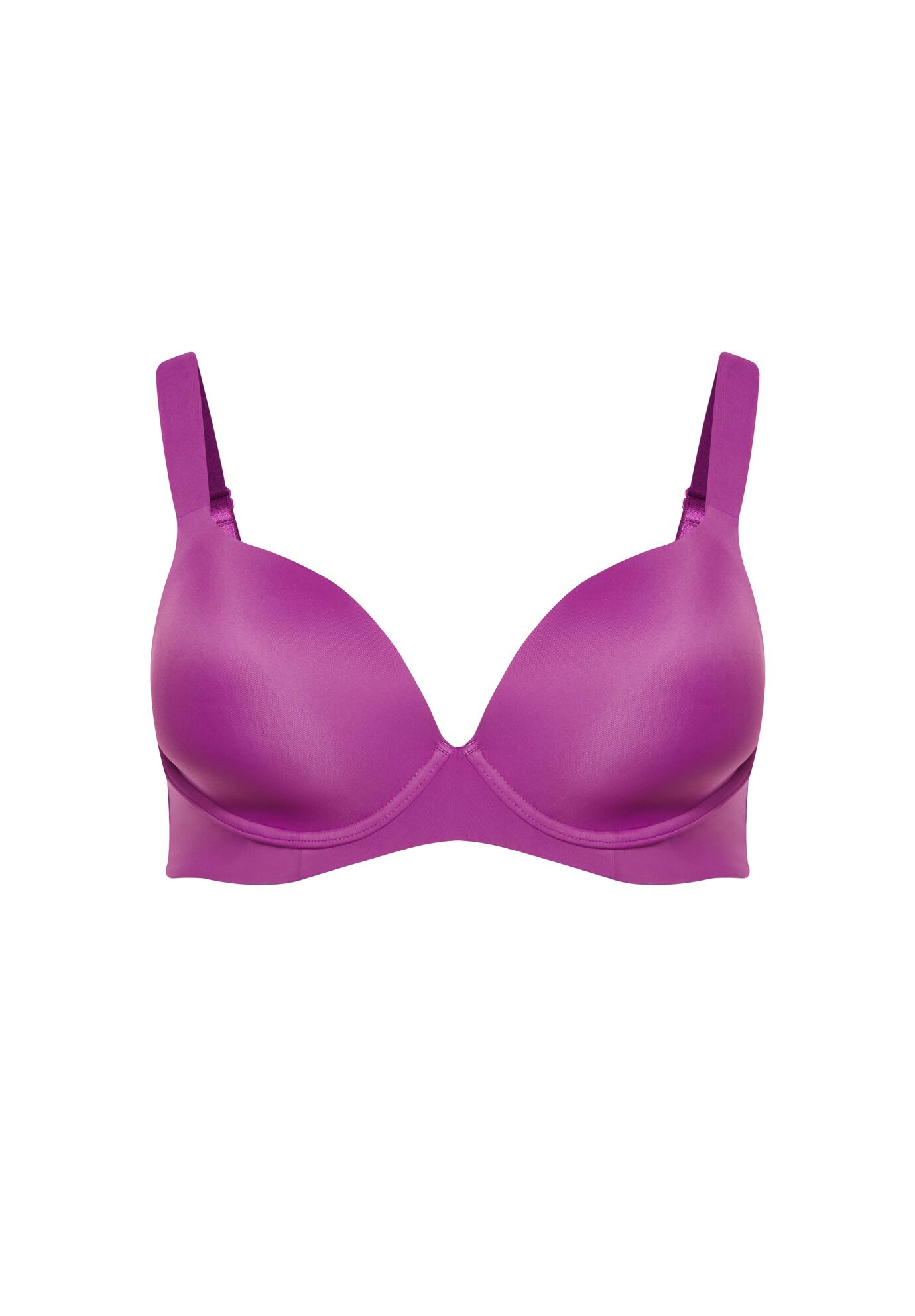 Fashion Plunge Bra, SPARKLING GRAPE, alternate image number 2