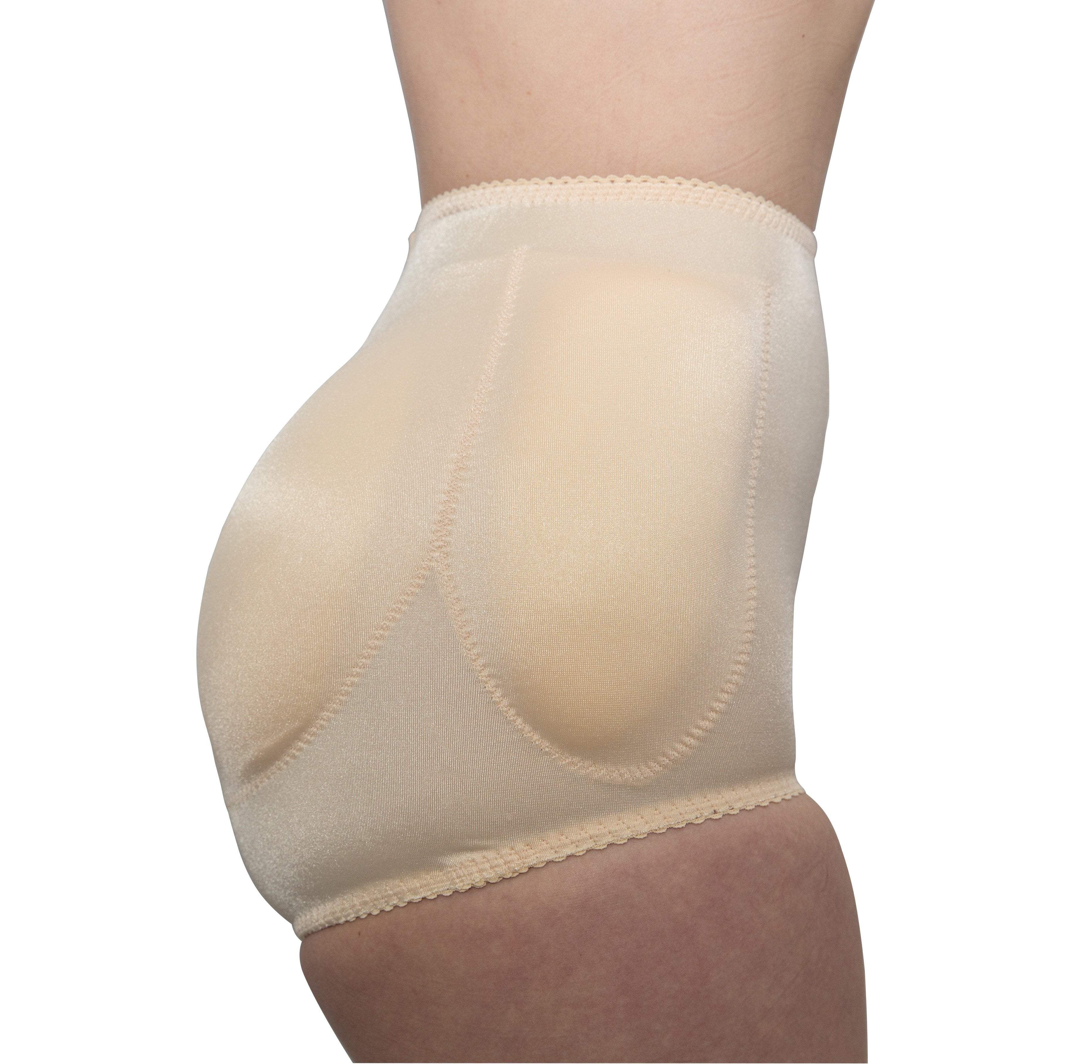 4-Sided Padded Panty Brief Light Shaping/Removable Pads, BEIGE, hi-res image number 0