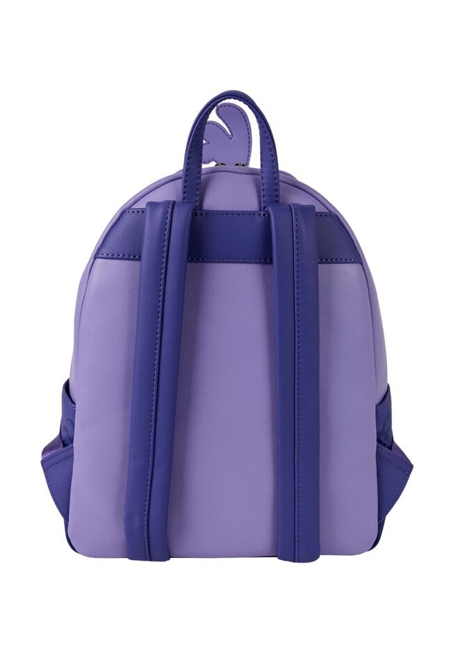 Loungefly X Pixar Monsters Inc Mini Backpack Triple Pocket, RED, on-hover image number null