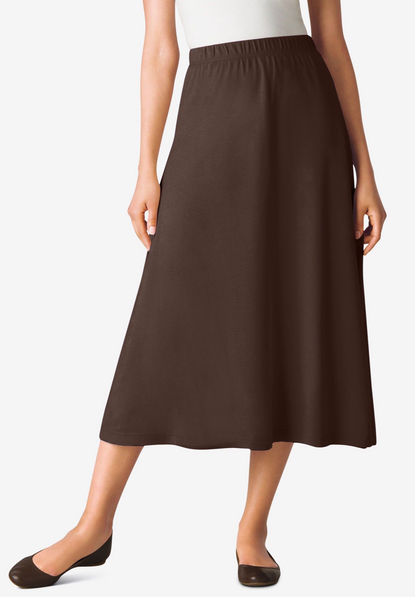 7-Day Knit A-Line Skirt
